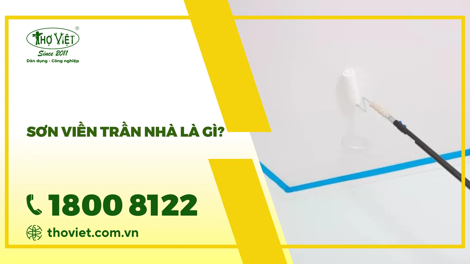 Sơn viền trần nhà là gì? Có nên sơn viền trần nhà hay không?