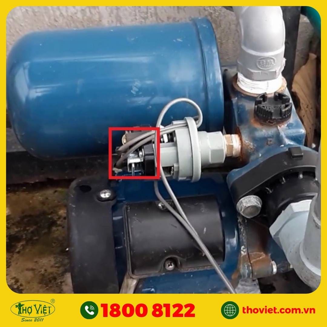 Sự cố thường gặp làm máy bơm nước bị hư hỏng