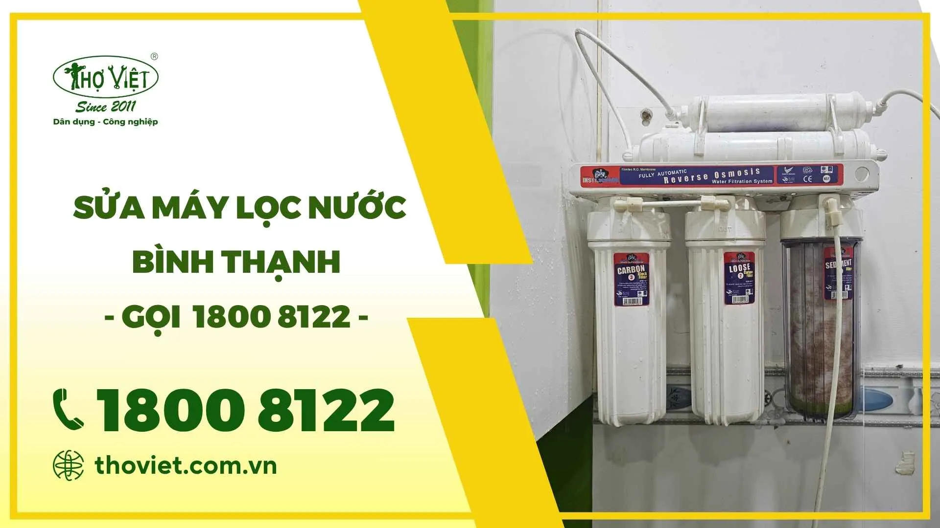 Sửa máy lọc nước Bình Thạnh