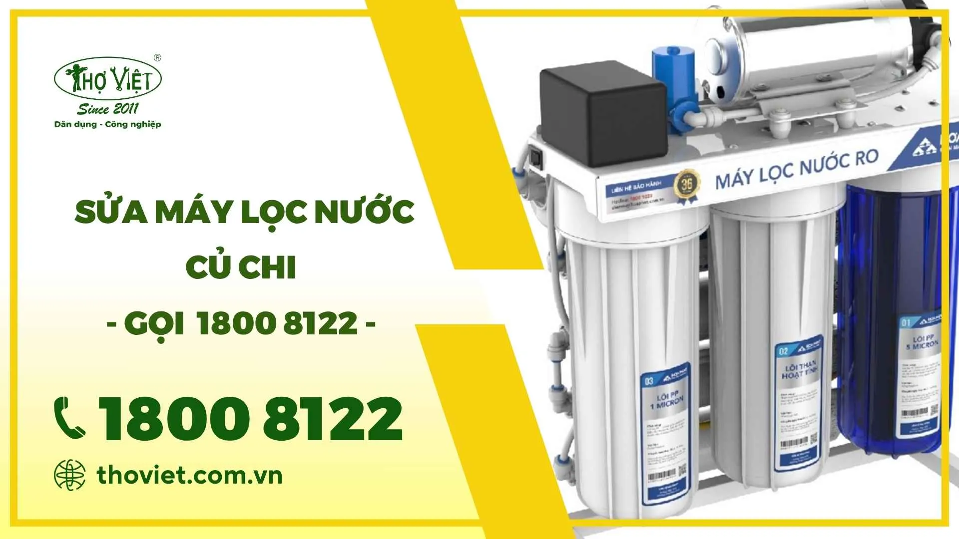 Sửa máy lọc nước Củ Chi