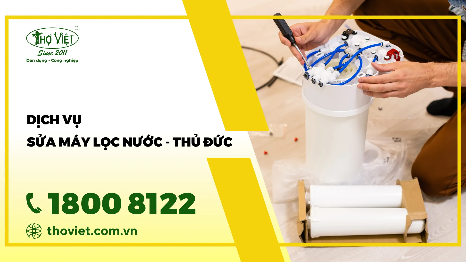 Thợ sửa máy lọc nước quận Thủ Đức - GỌI NGAY 1800 8122