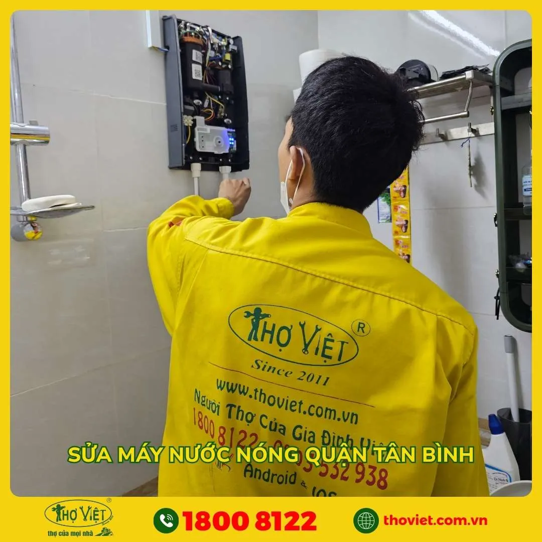 Sửa máy nước nóng quận Tân Bình