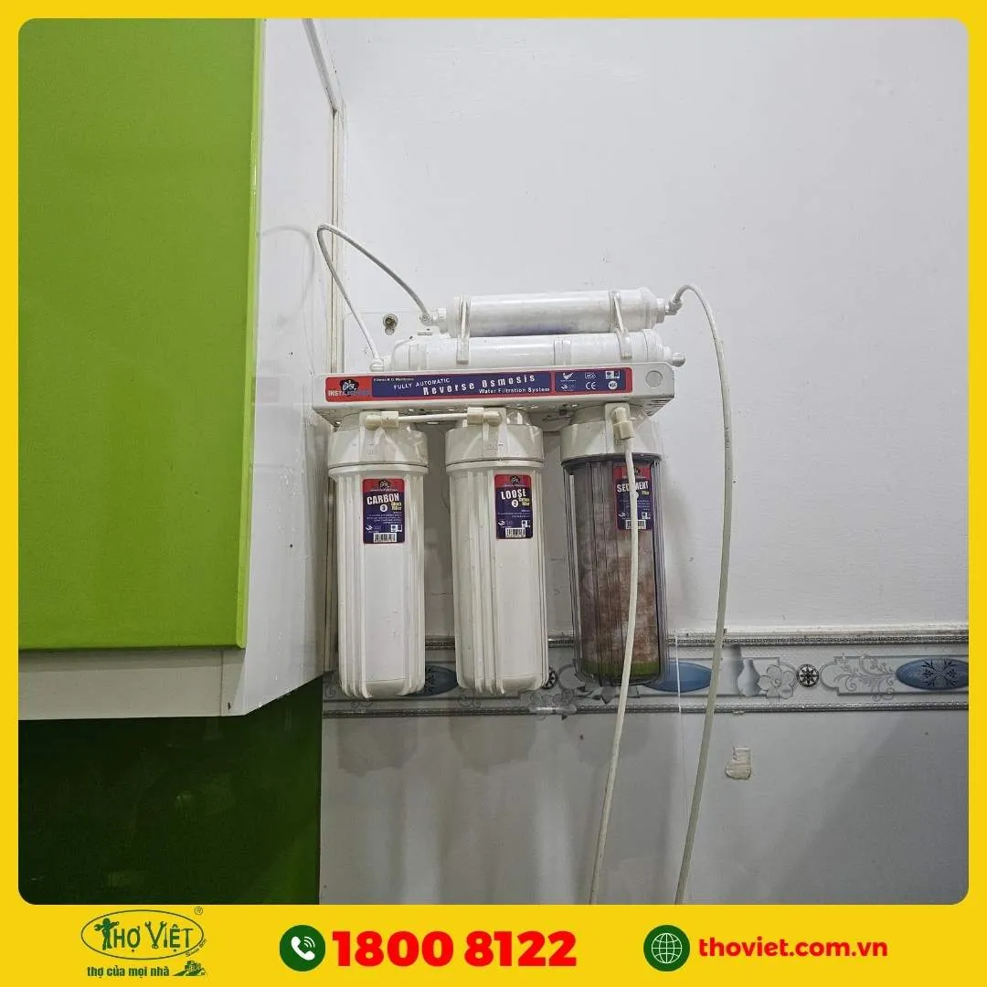 Máy lọc nước cần bảo dưỡng định kỳ