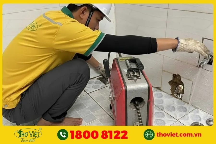 Thông cống nghẹt tại Bình Chánh uy tín, giá tốt.