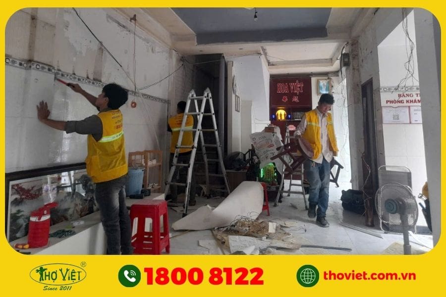 Thợ Việt cải tạo nhà cũ 1