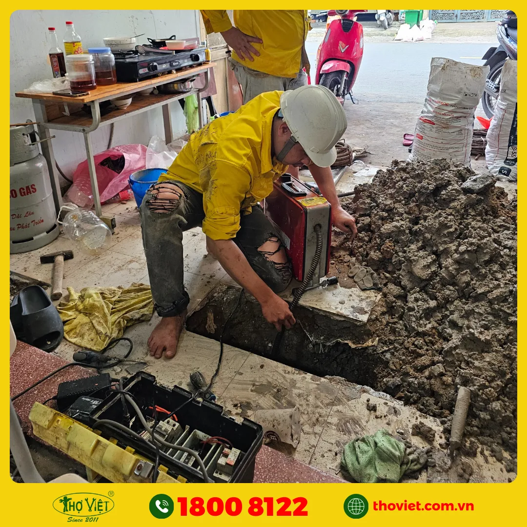 Bảng giá thông cống nghẹt tại quận 7 mới nhất