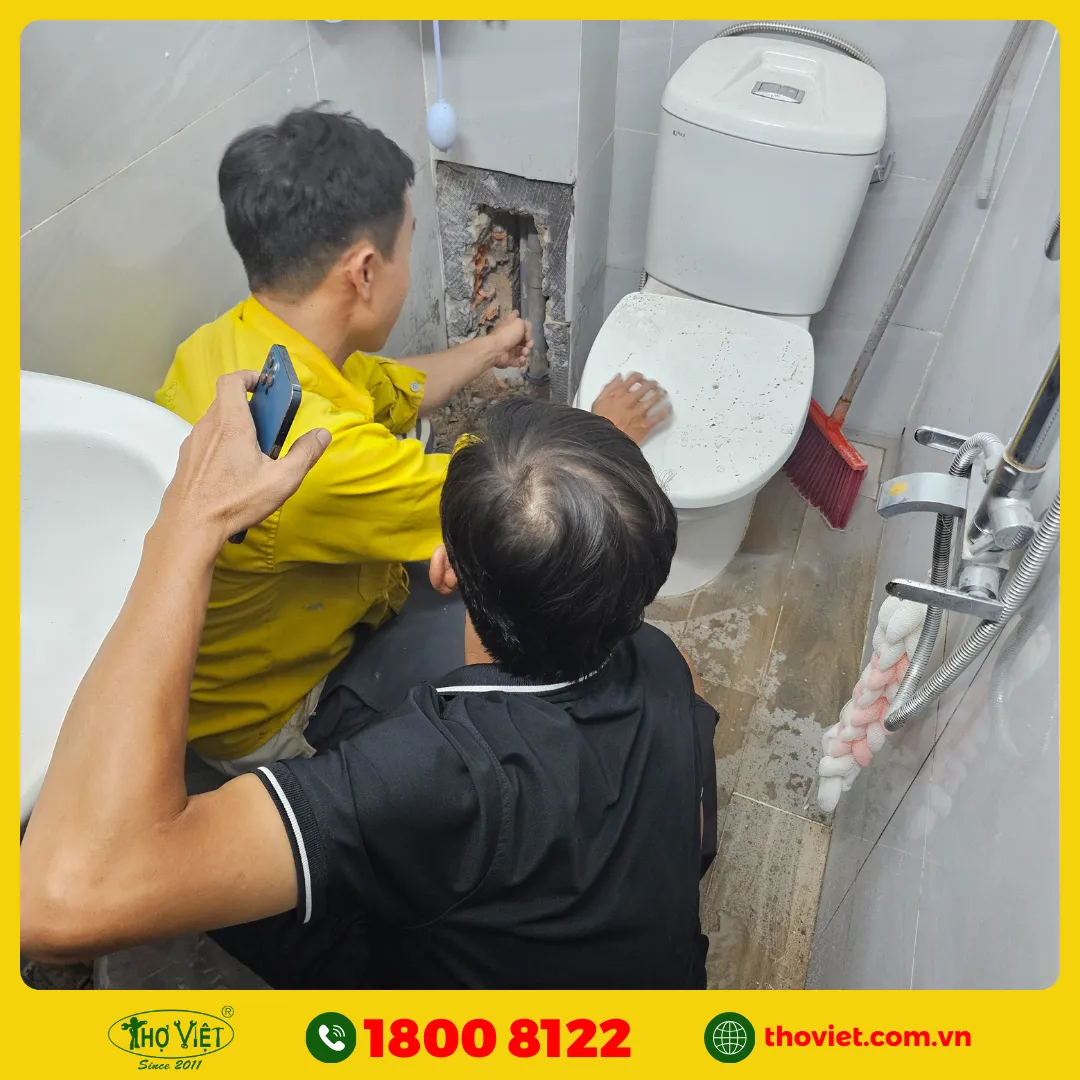 Tại sao nên lựa chọn Thợ Việt thi công thông cống nghẹt Bình Tân?