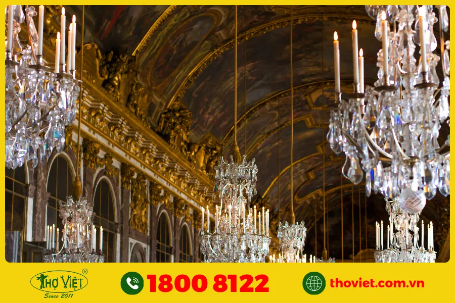 Top 10 mẫu trần thạch cao nhũ vàng đẹp nhất hiện nay