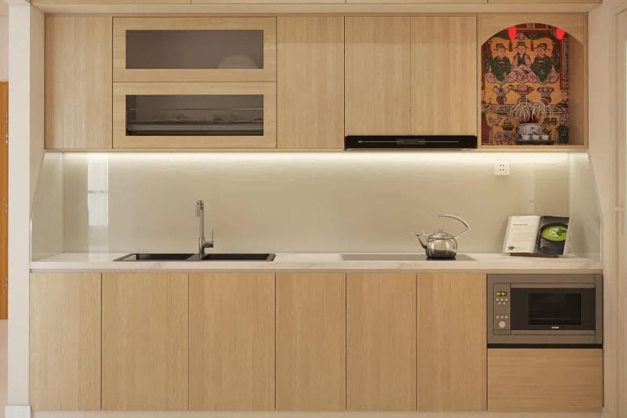 Tủ đựng chén nhà bếp