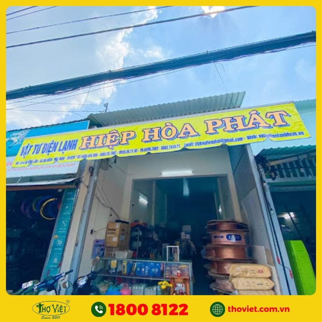 vật tư điện lạnh hiệp hòa phát