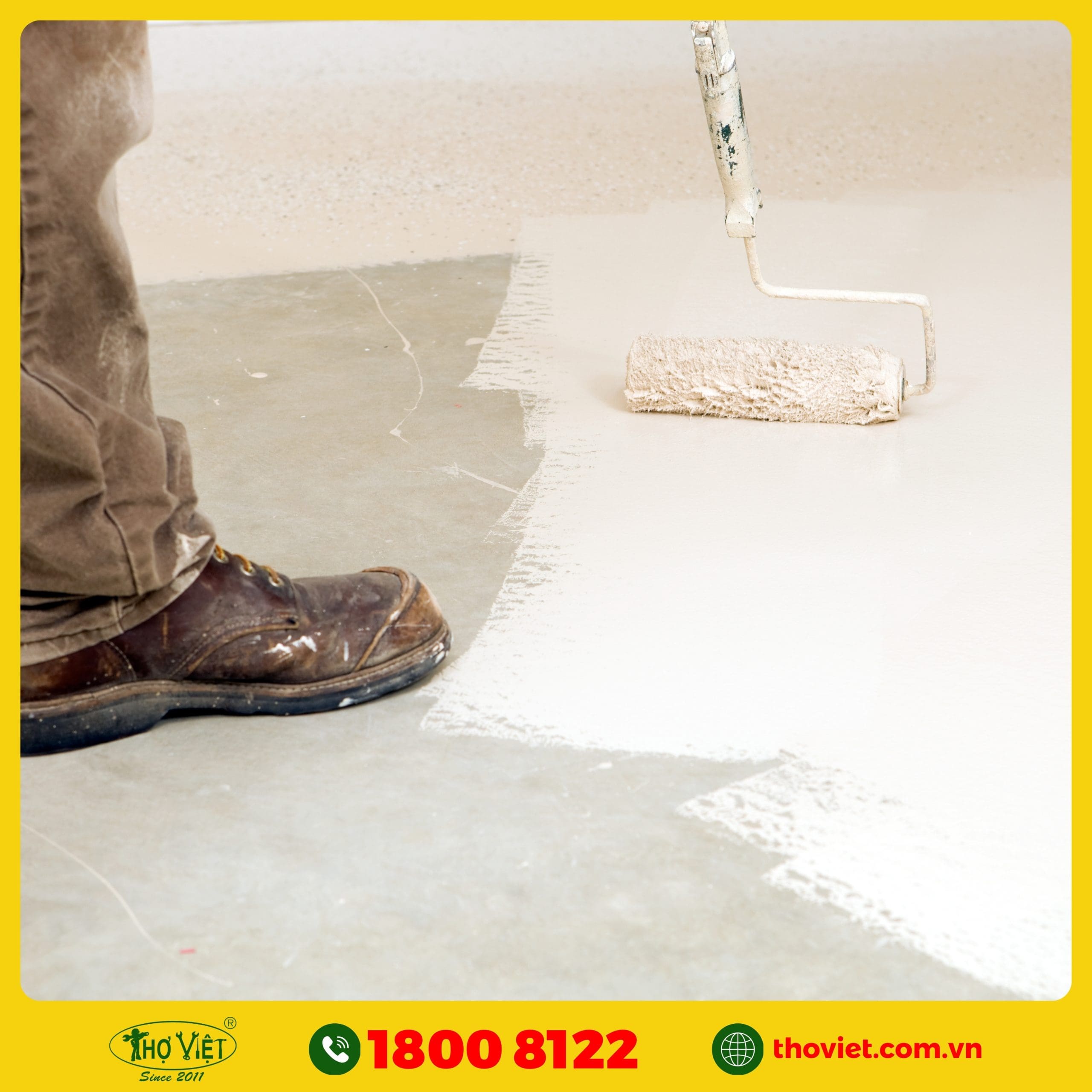 Các hạng mục mà Thợ Việt thi công sơn sàn Epoxy