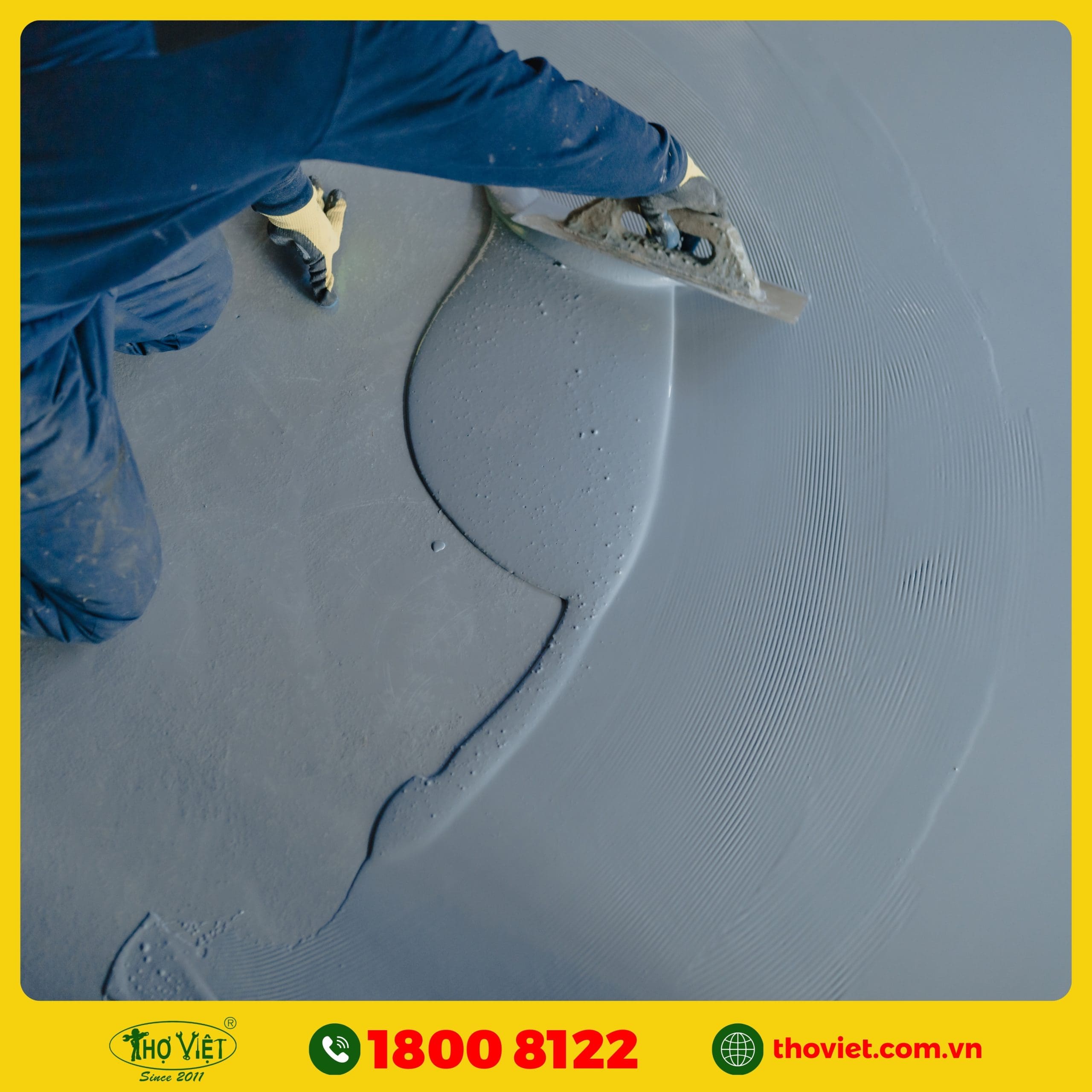 Các hạng mục mà Thợ Việt thi công sơn sàn Epoxy