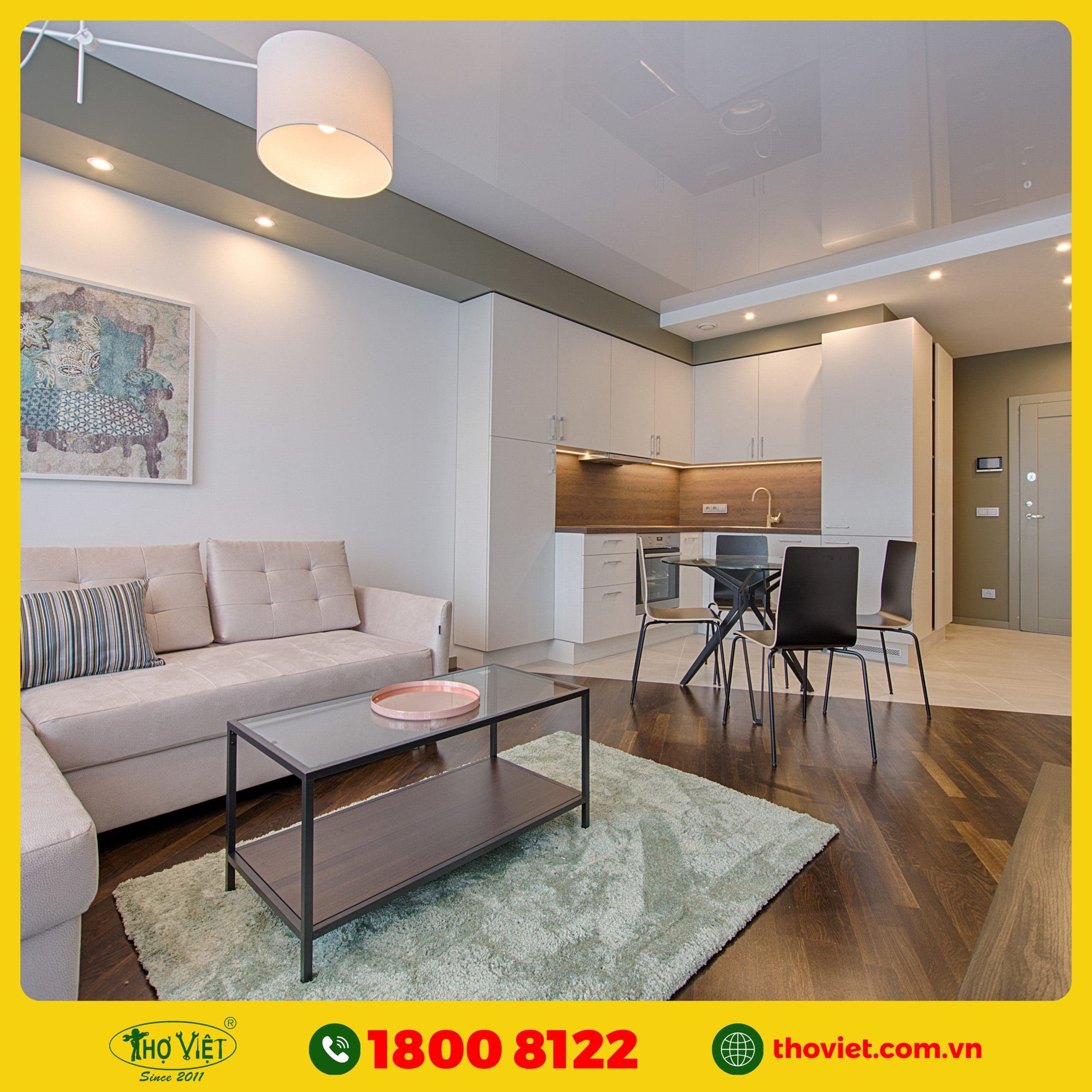 Các hạng mục thi công nội thất