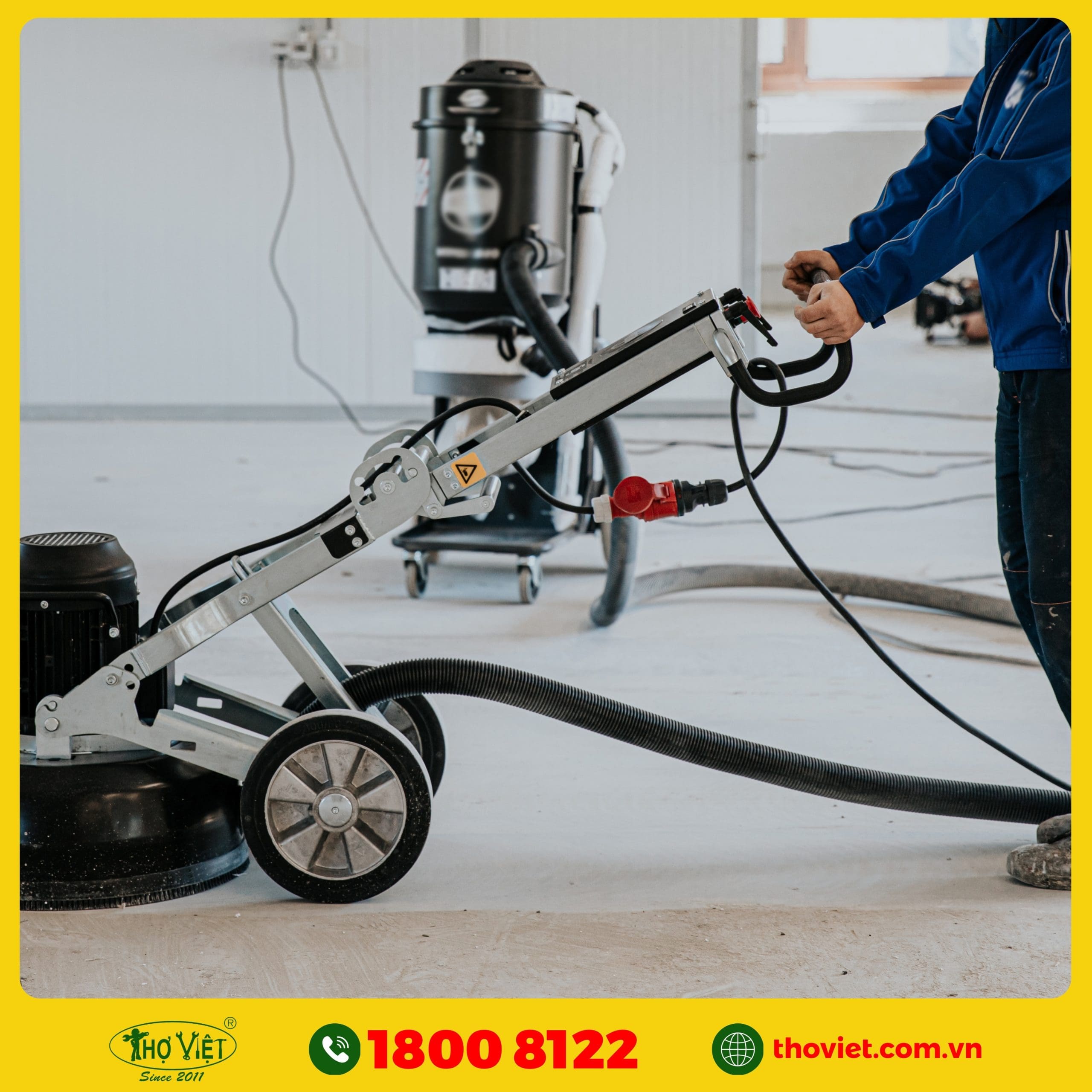 Các hạng mục vệ sinh sàn Epoxy