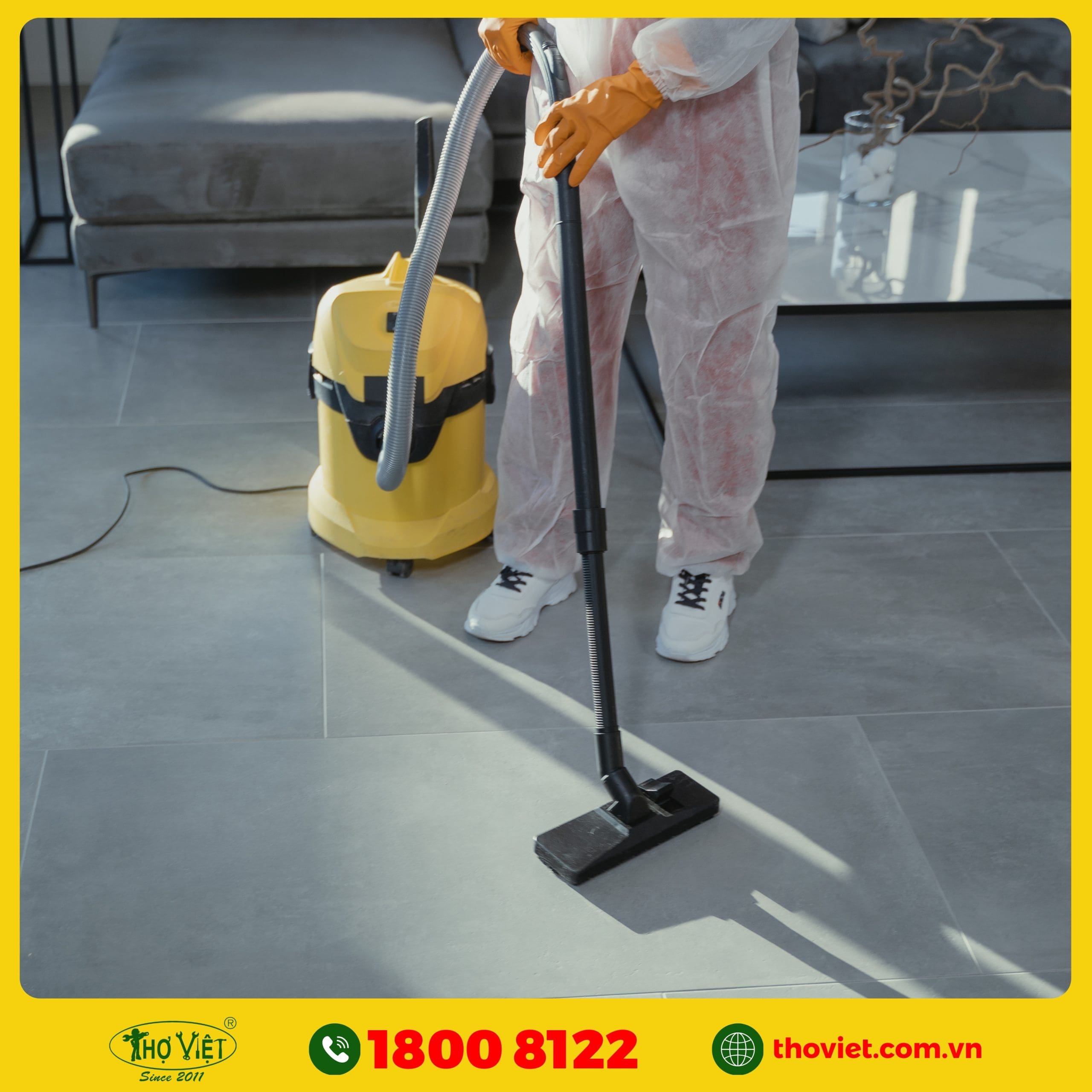 Các hạng mục vệ sinh sàn Epoxy