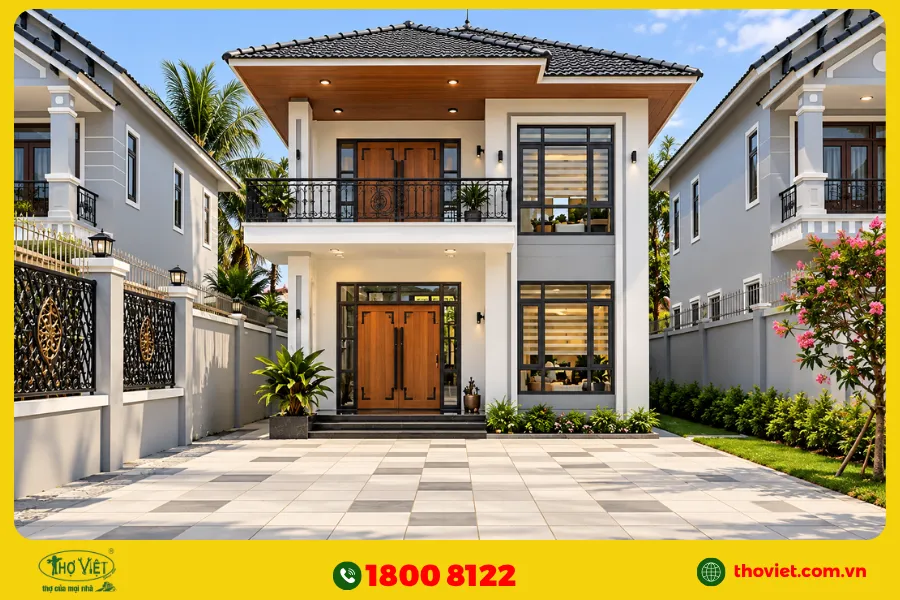 Cải tạo biệt thự mẫu 8