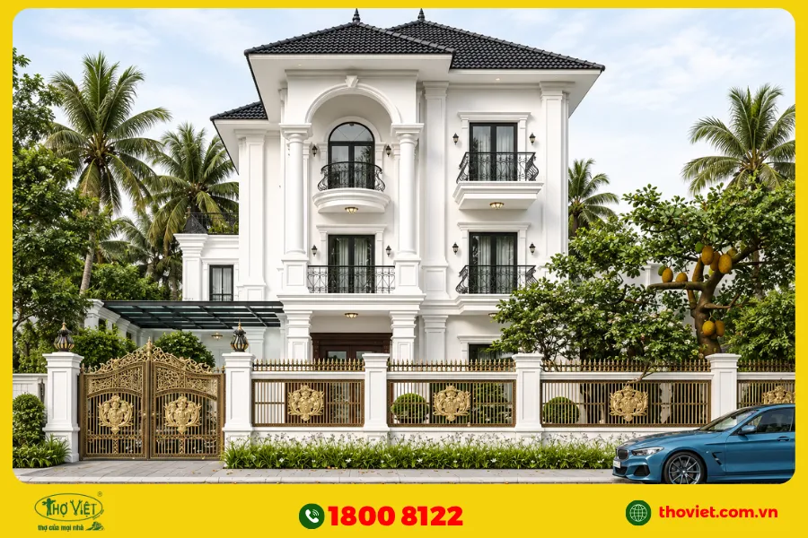 Kinh nghiệm cải tạo biệt thự đẹp, tiết kiệm chi phí