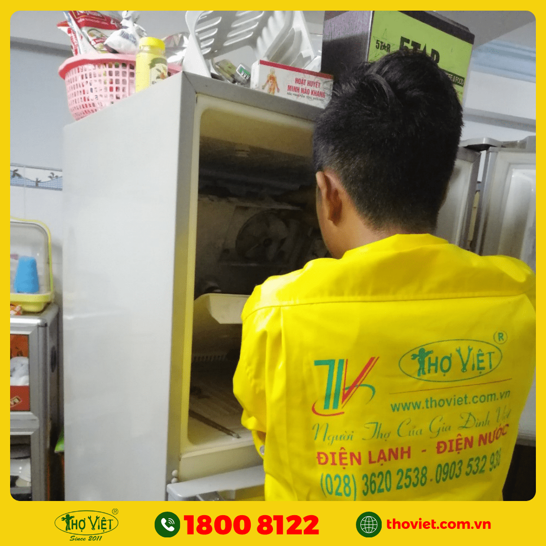 Đơn vị thi công thay ron tủ lạnh