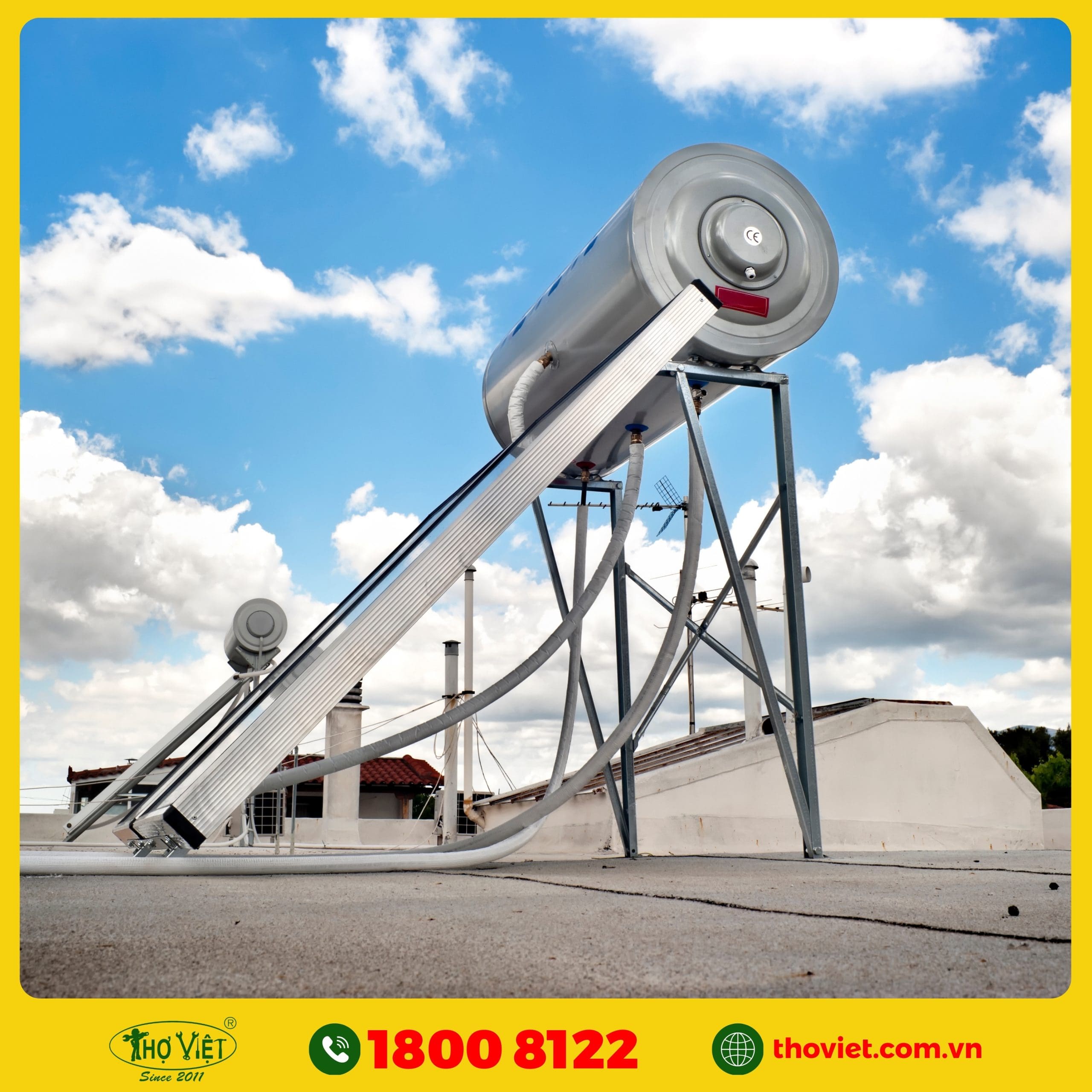 dịch vụ lắp đặt máy nước nóng năng lượng mặt trời