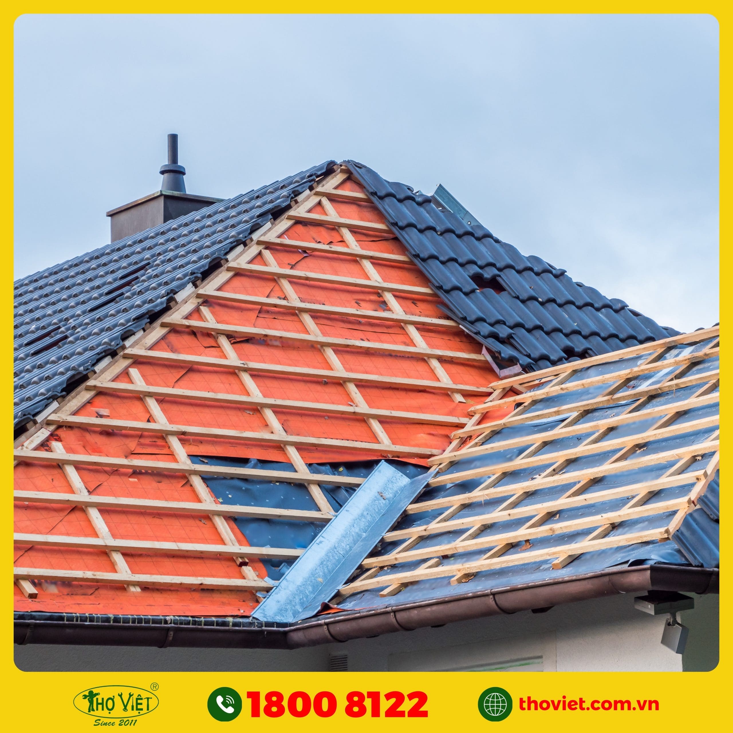 dịch vụ thay mái tôn