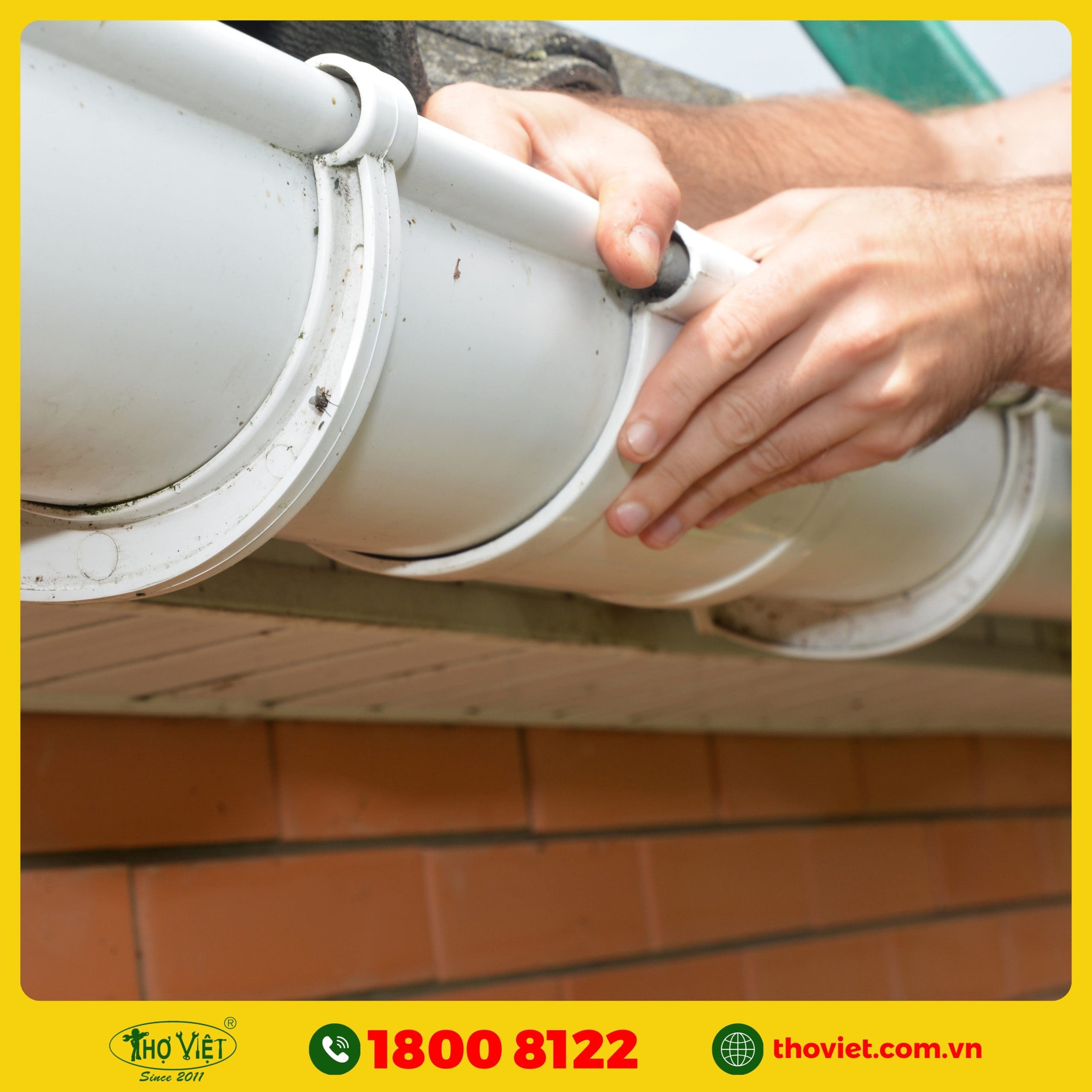 dịch vụ thi công máng xối