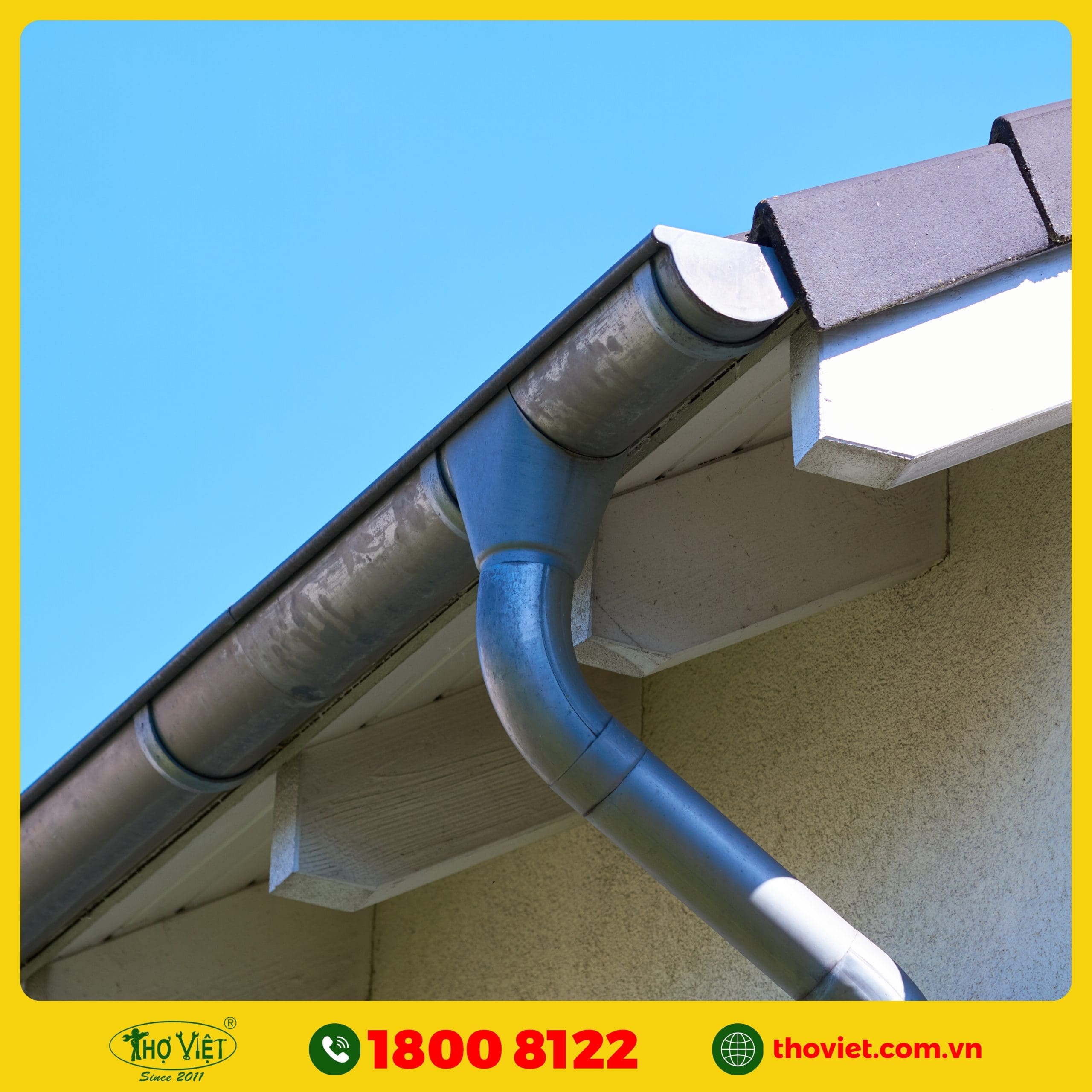 dịch vụ thi công máng xối