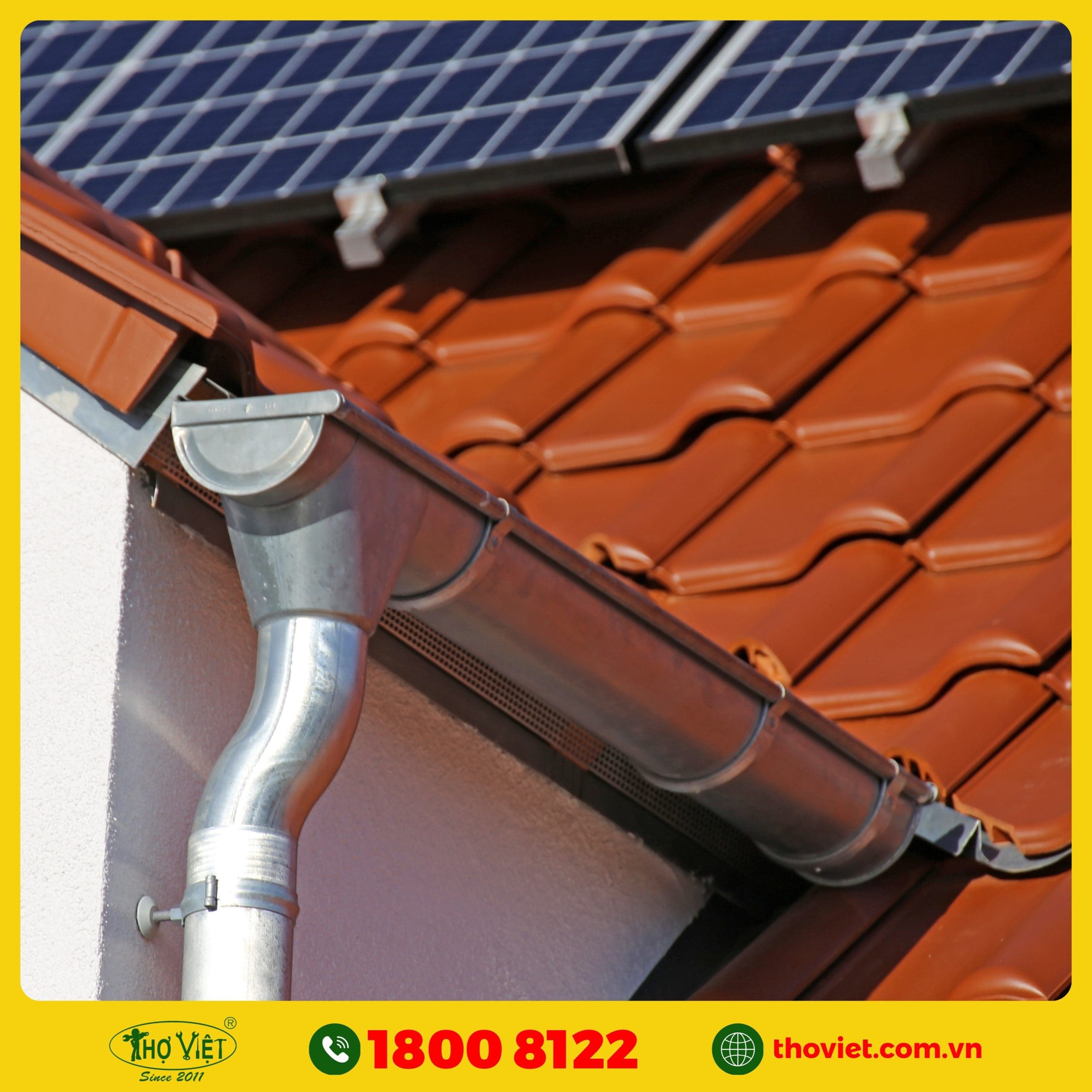 dịch vụ thi công máng xối