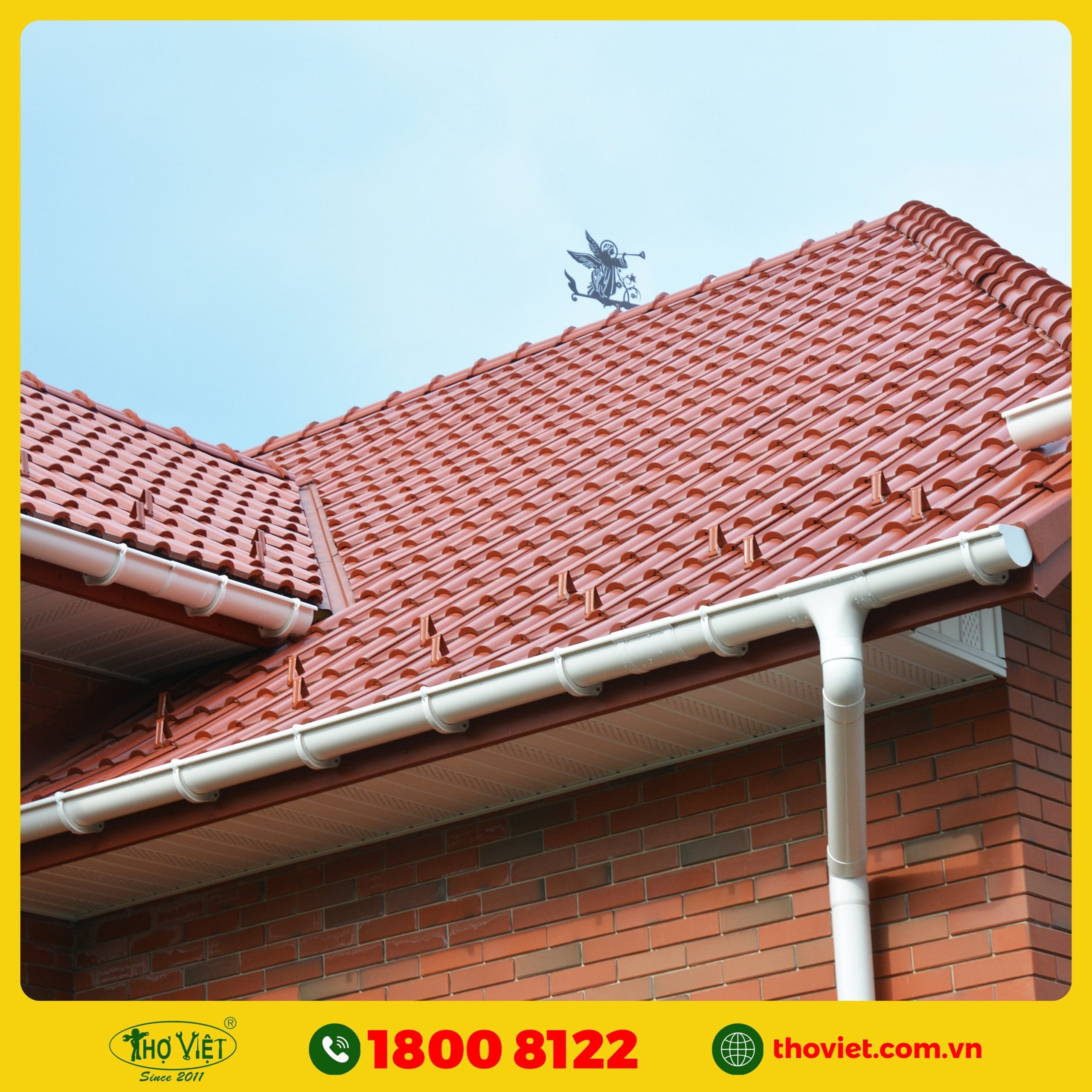 dịch vụ thi công máng xối 