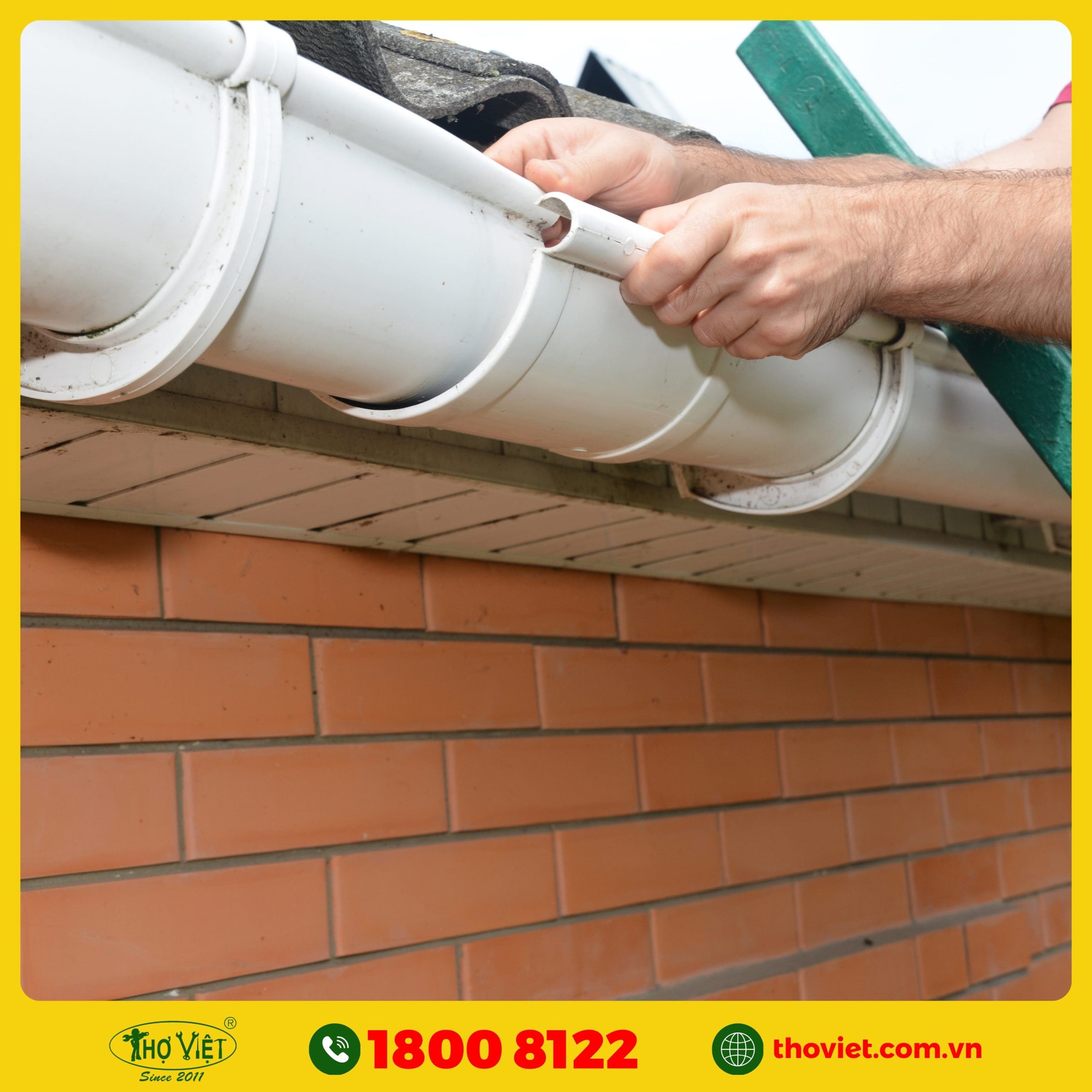 dịch vụ thi công máng xối