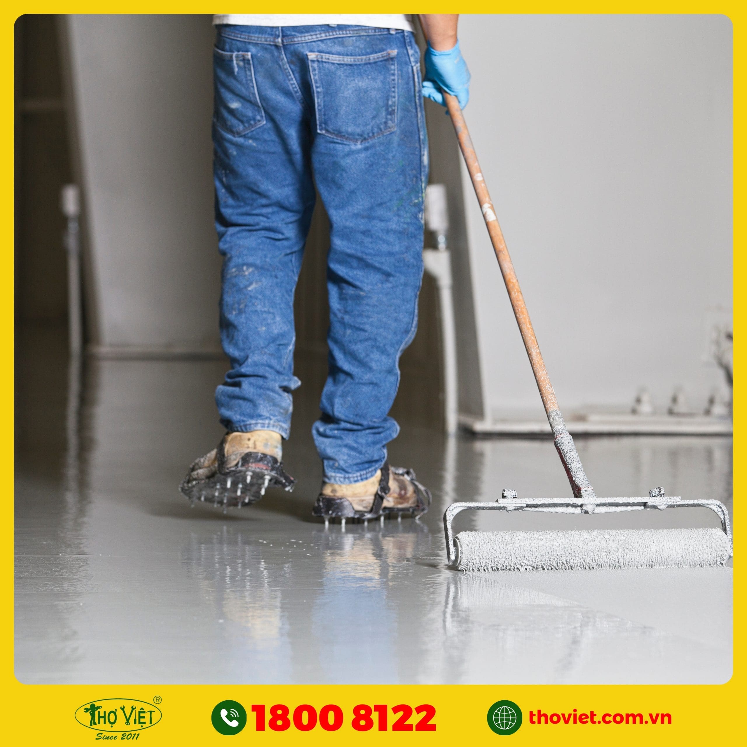 dịch vụ thi công sơn sàn Epoxy