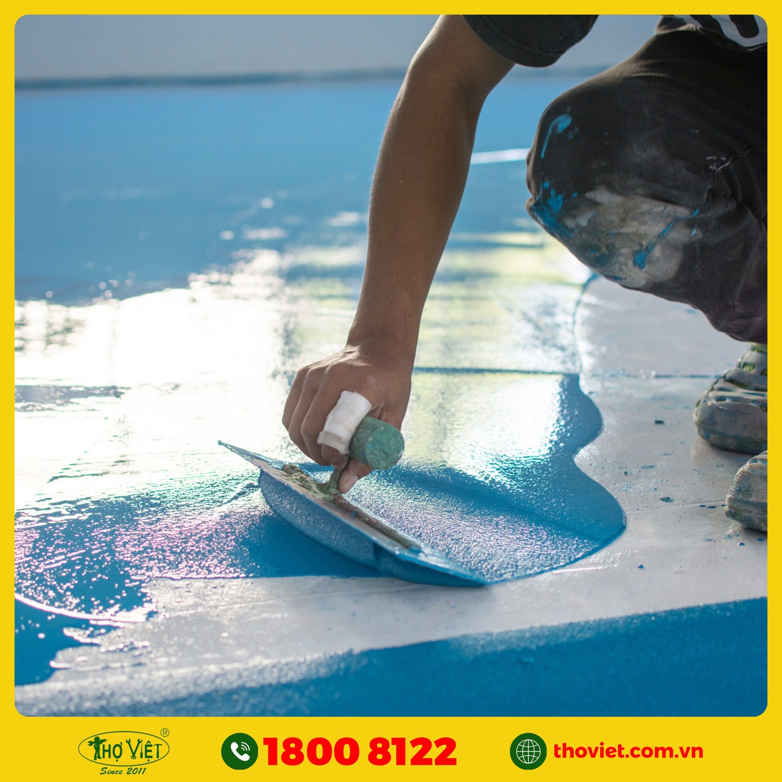 dịch vụ thi công sơn sàn Epoxy