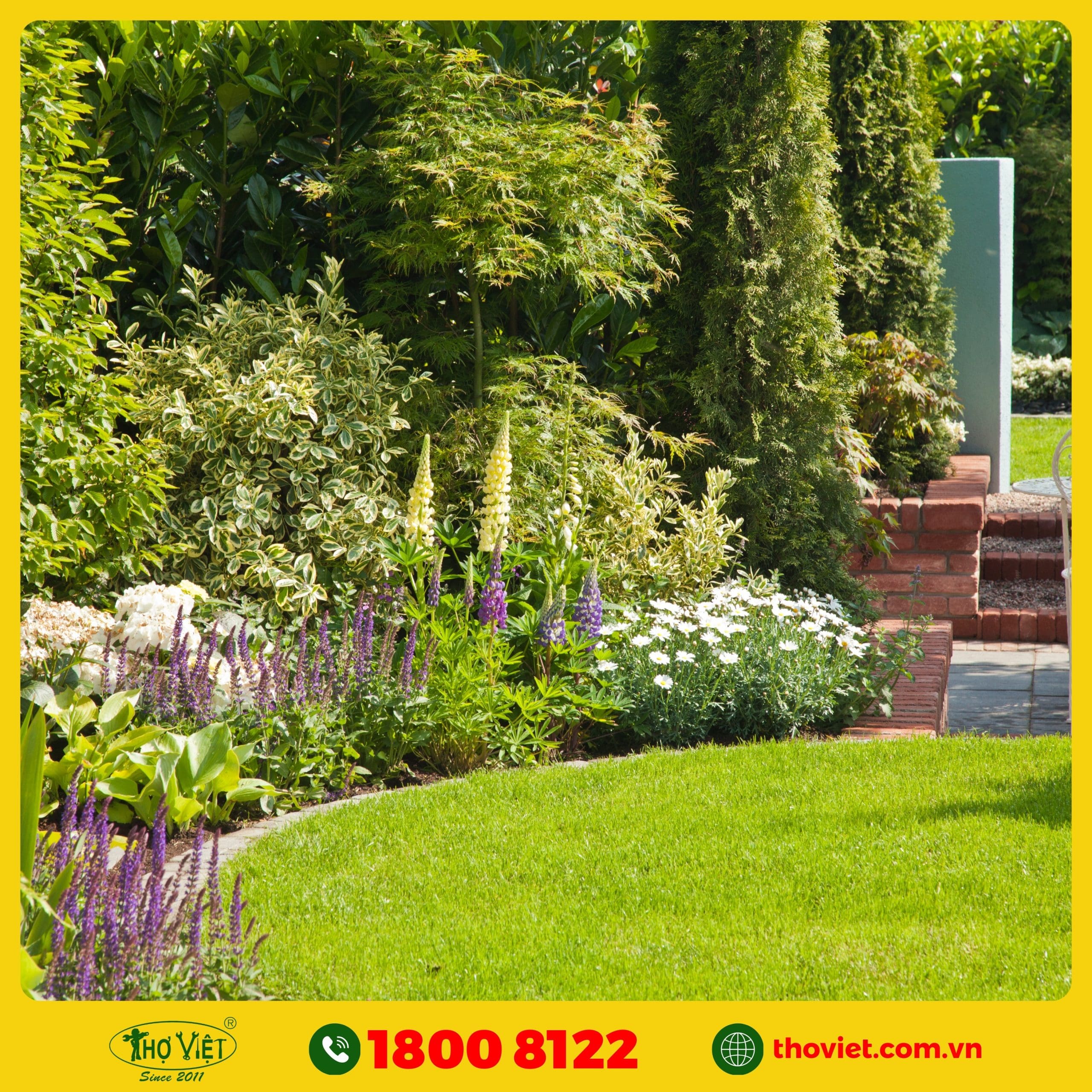 dịch vụ thi công tiểu cảnh sân vườn