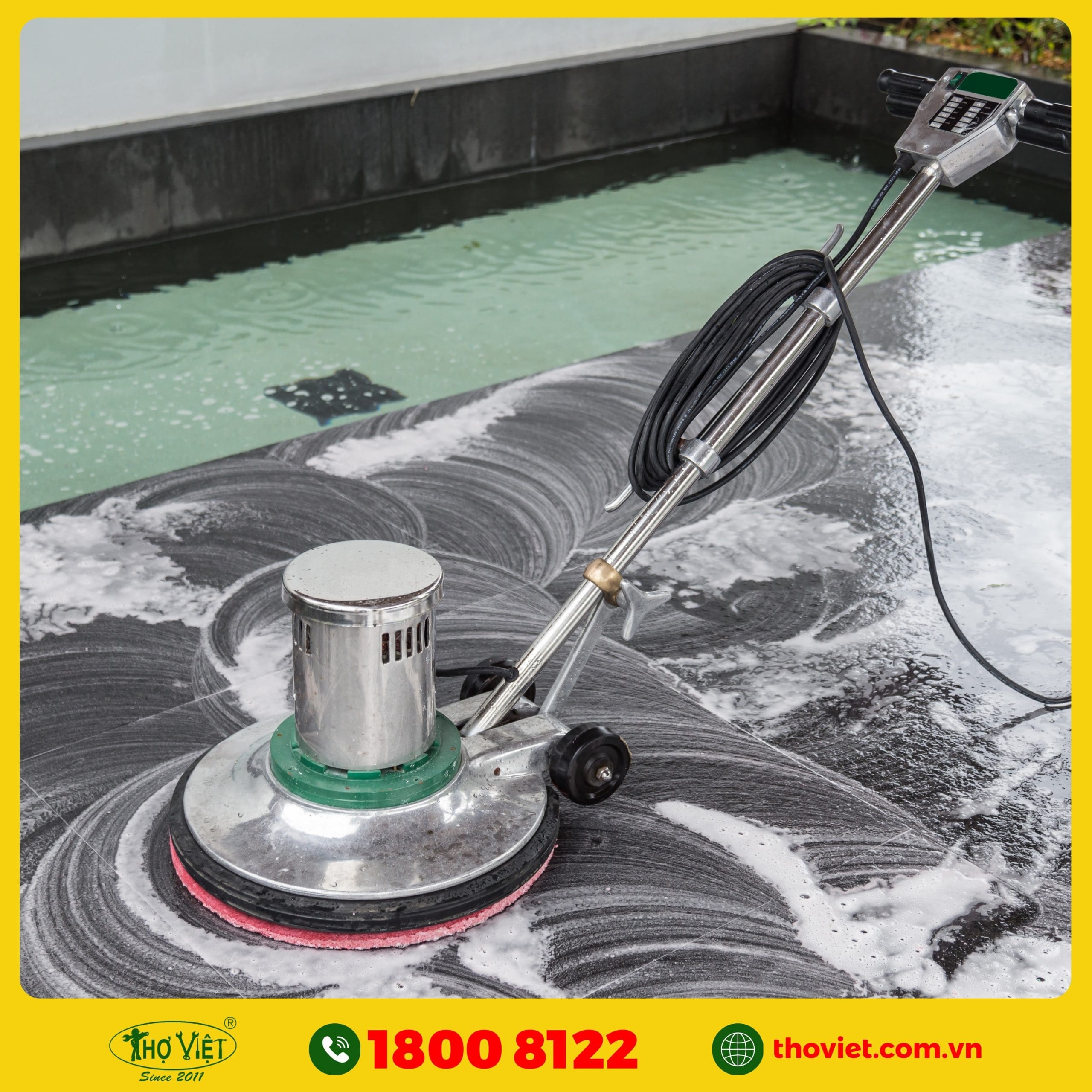 dịch vụ vệ sinh sàn Epoxy