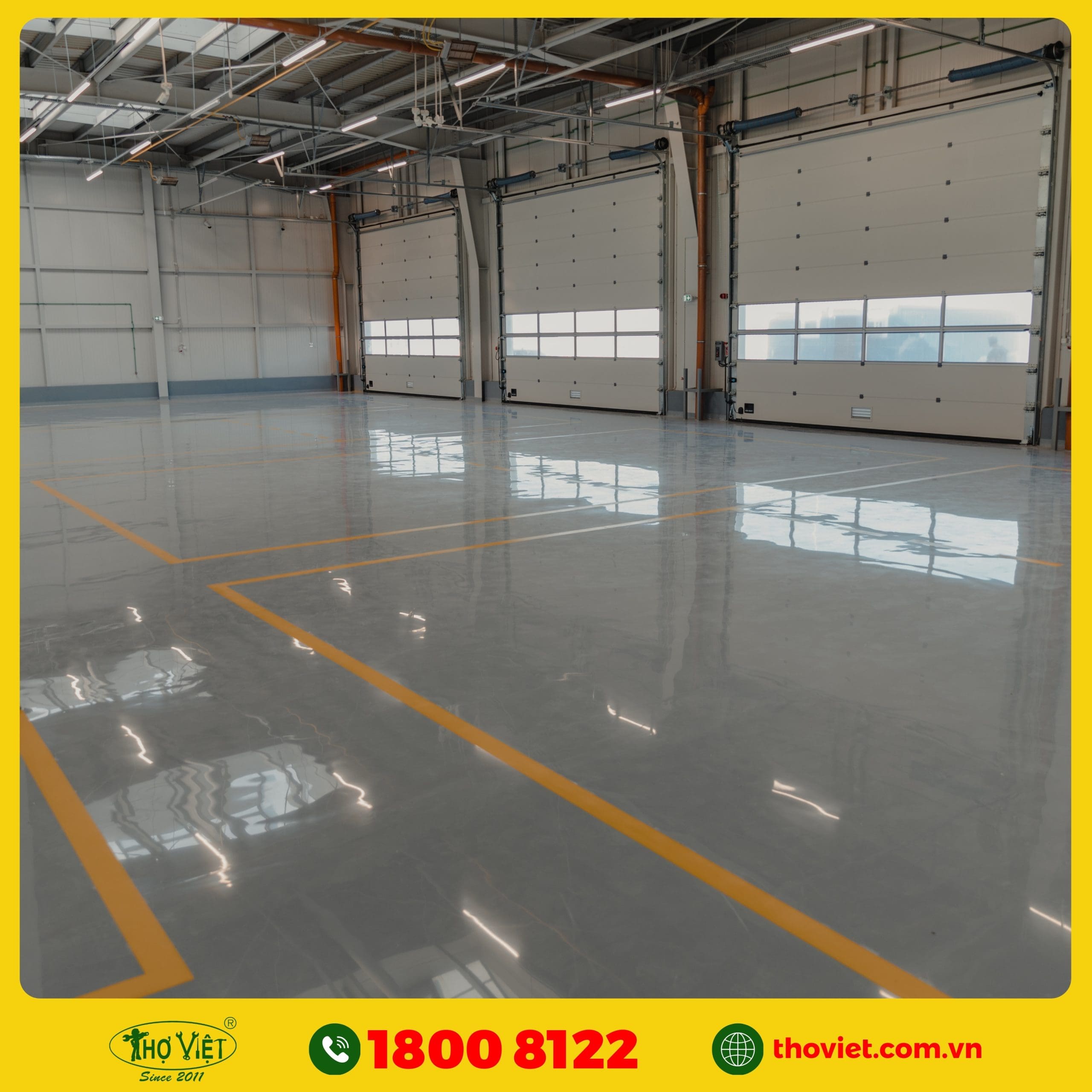 dịch vụ vệ sinh sàn Epoxy
