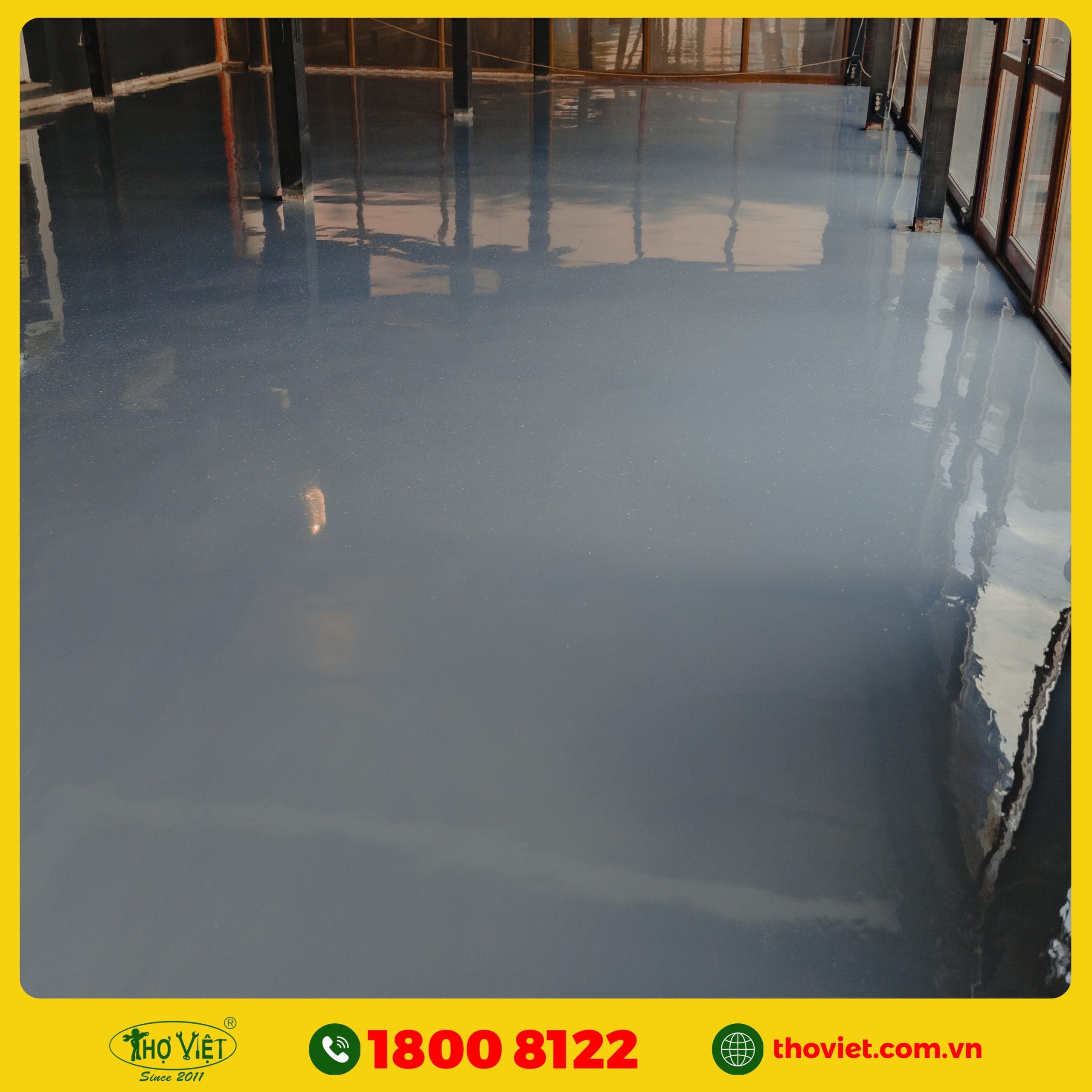 dịch vụ vệ sinh sàn Epoxy