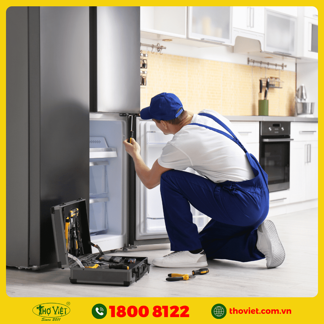 Hướng dẫn cách sửa tủ lạnh bị xệ