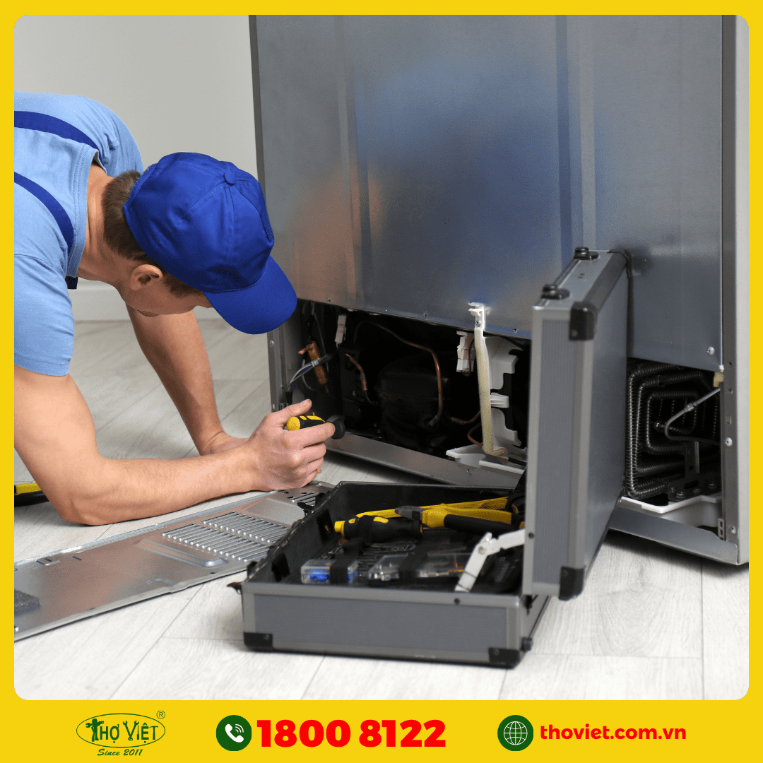 Hướng dẫn sửa tủ lạnh Sanyo bị chảy nước ngăn mát