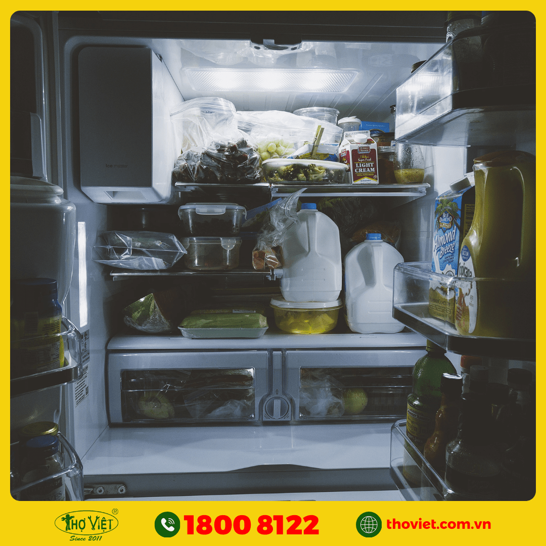 Quá nhiều thức ăn trong tủ