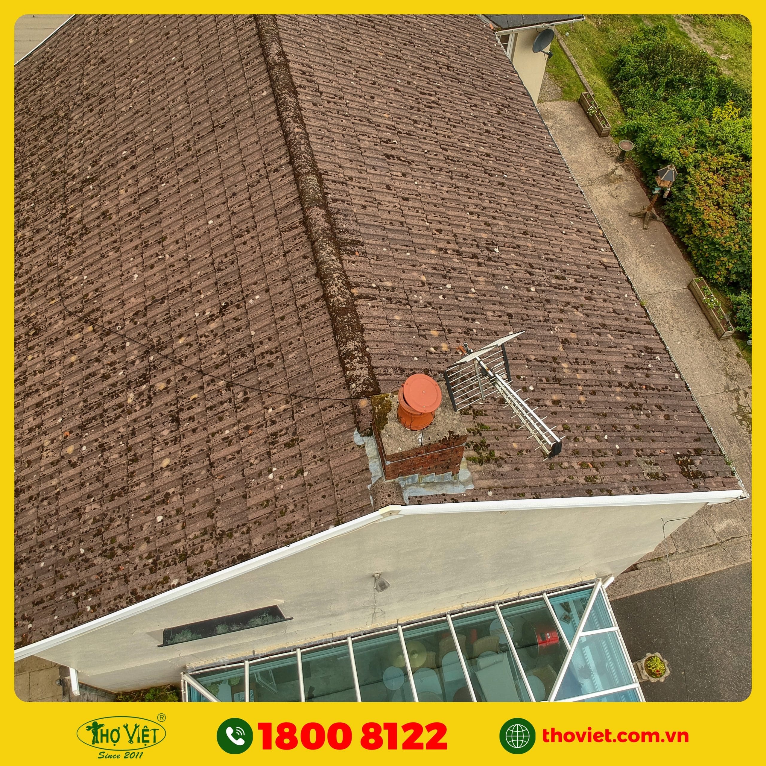 chọn Thợ Việt thay mái tôn