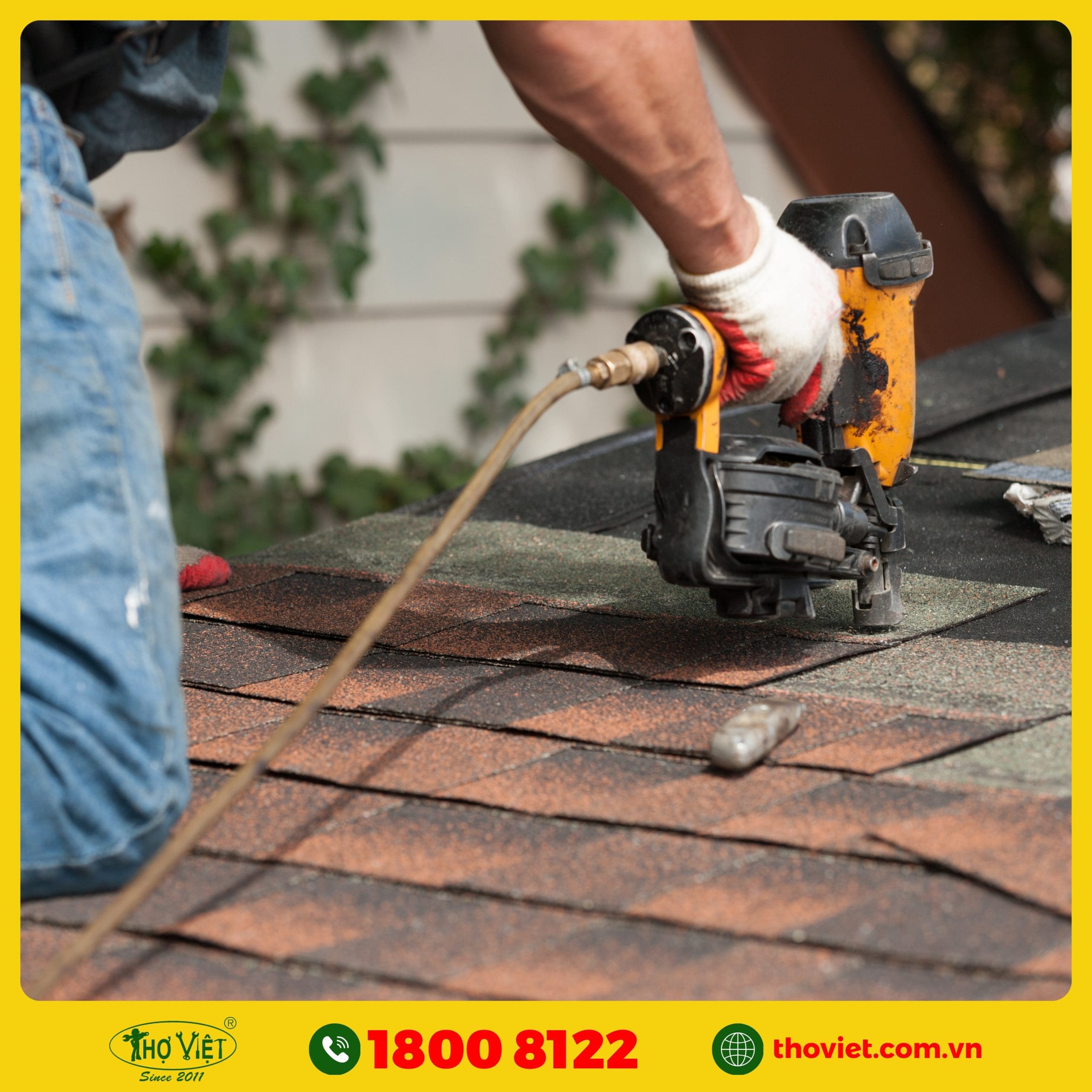 chọn Thợ Việt thay mái tôn