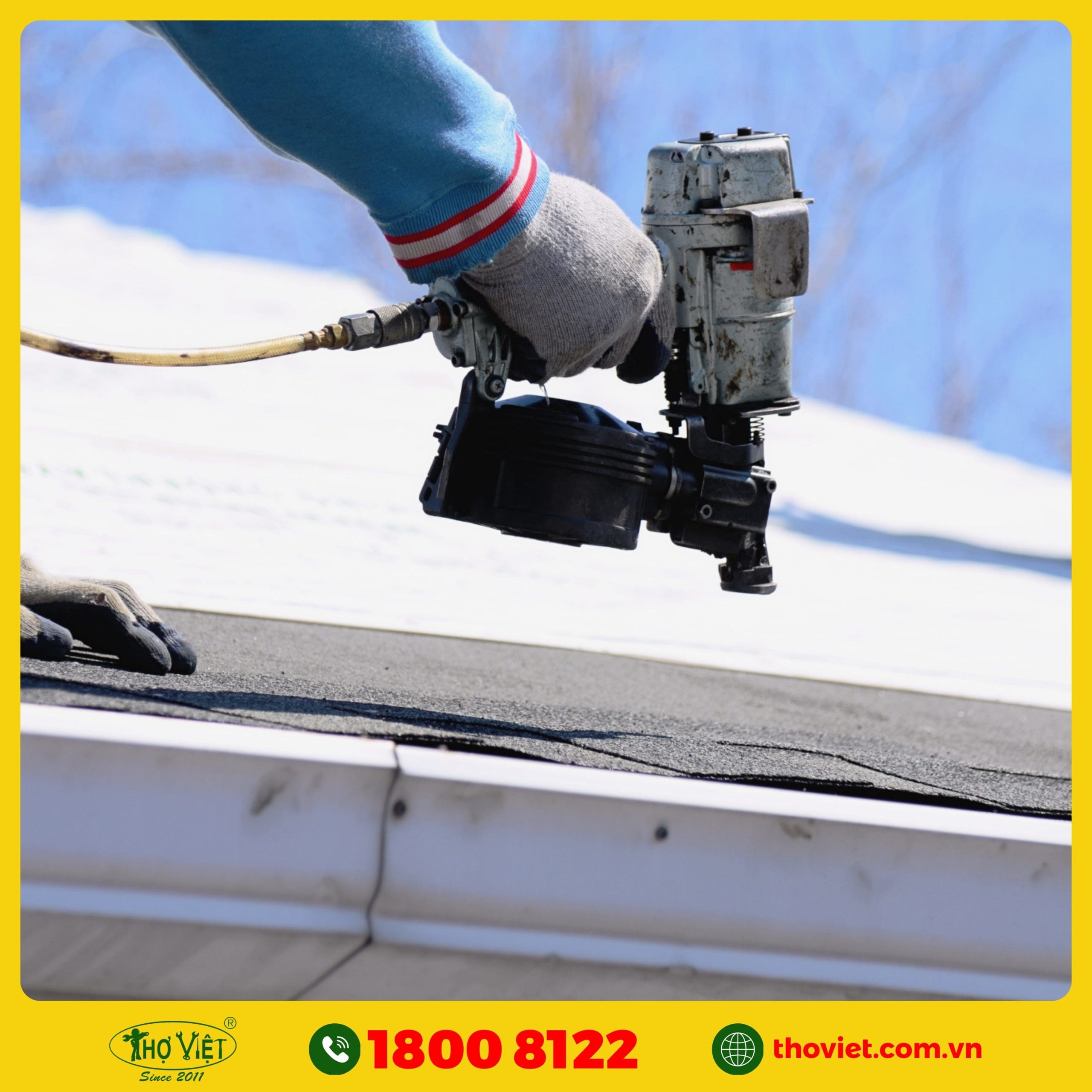 chọn Thợ Việt thay mái tôn