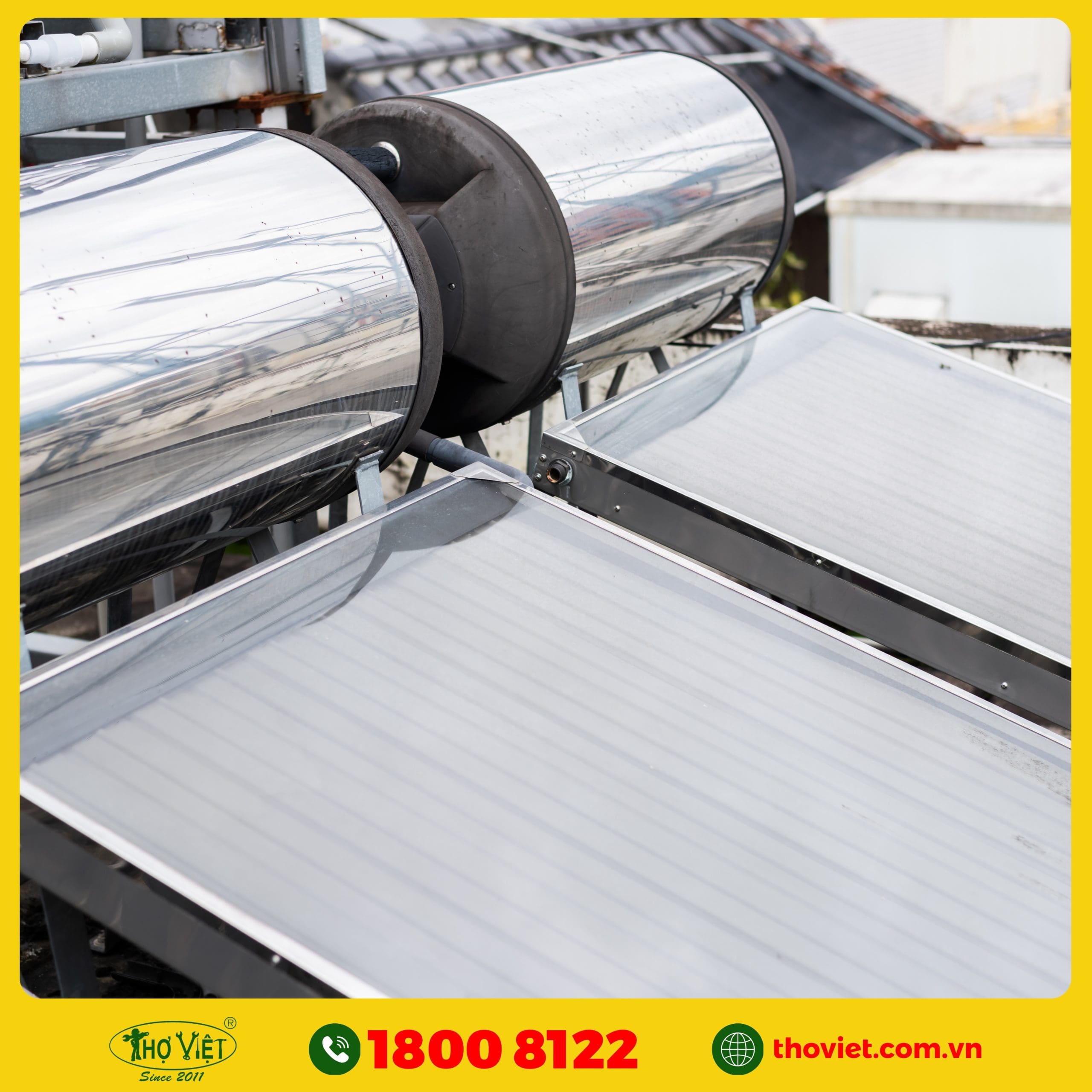 nên chọn Thợ Việt lắp đặt máy nước nóng năng lượng mặt trời