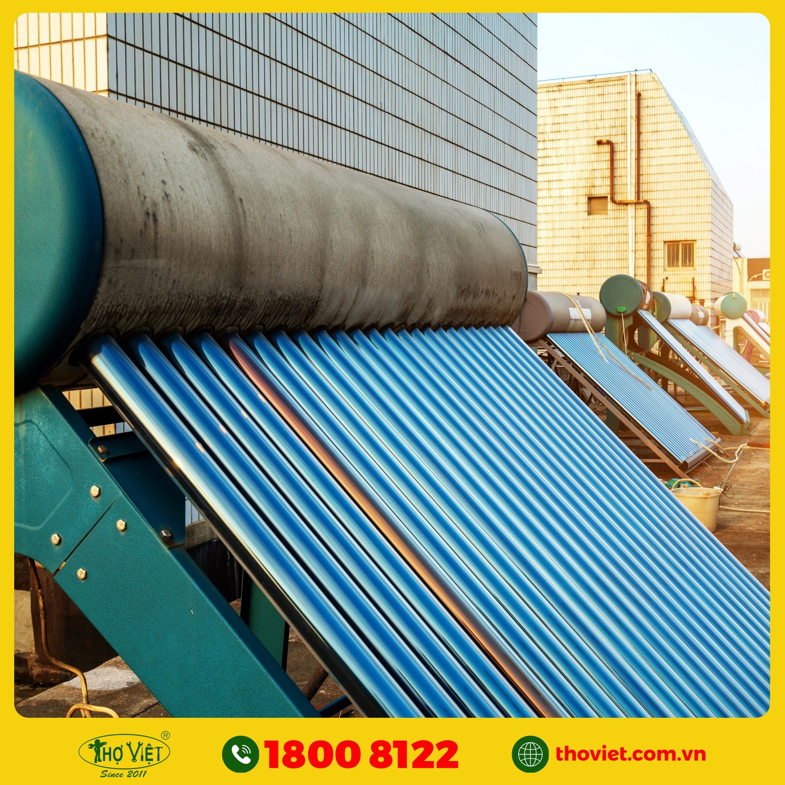 nên chọn Thợ Việt lắp đặt máy nước nóng năng lượng mặt trời