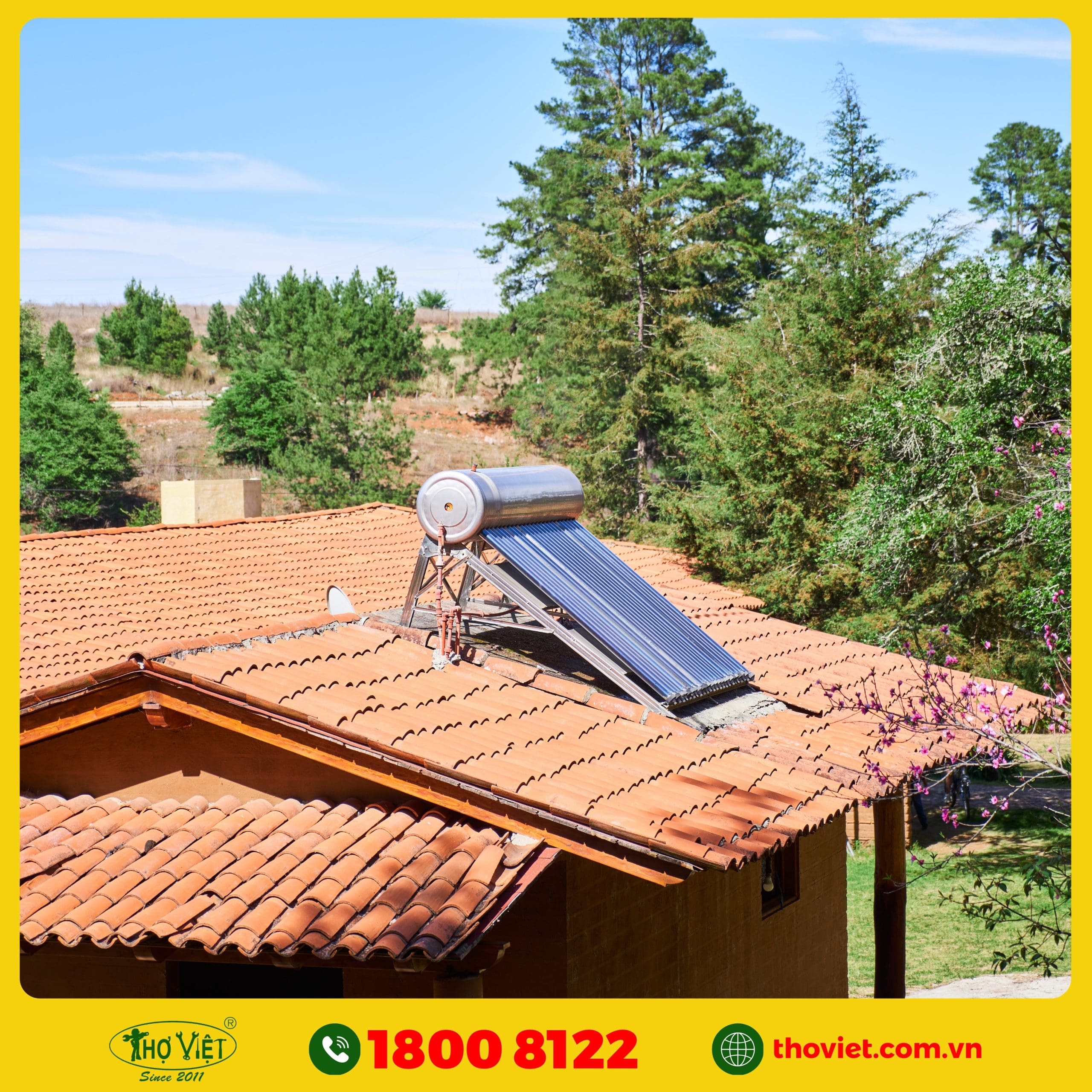 nên chọn Thợ Việt lắp đặt máy nước nóng năng lượng mặt trời