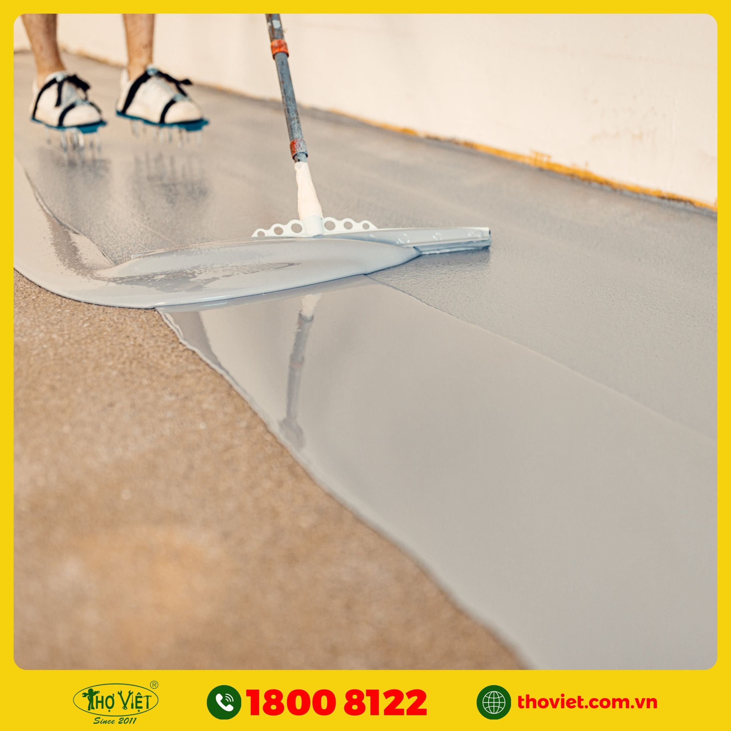 nên chọn Thợ Việt thi công sơn sàn Epoxy