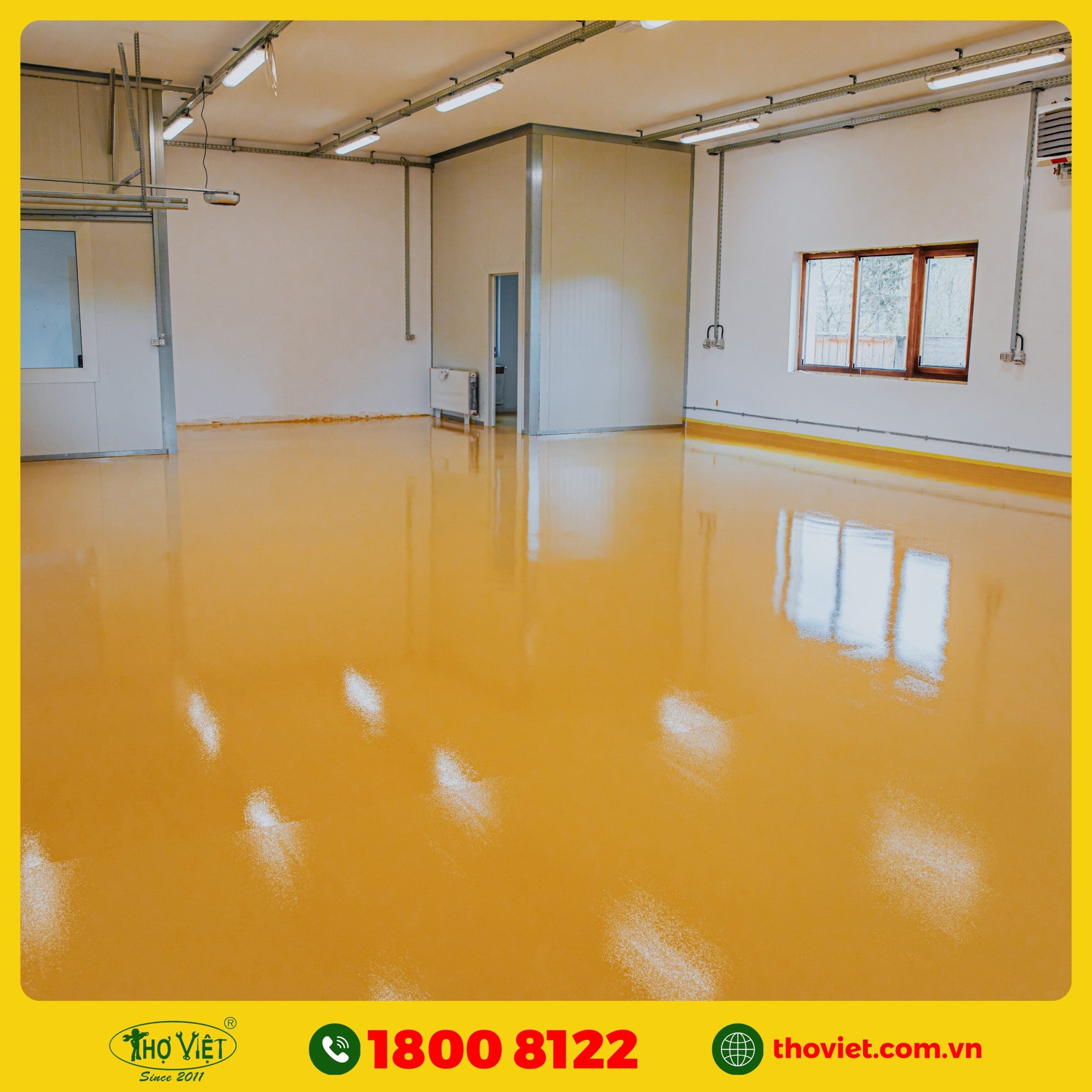nên chọn Thợ Việt thi công sơn sàn Epoxy