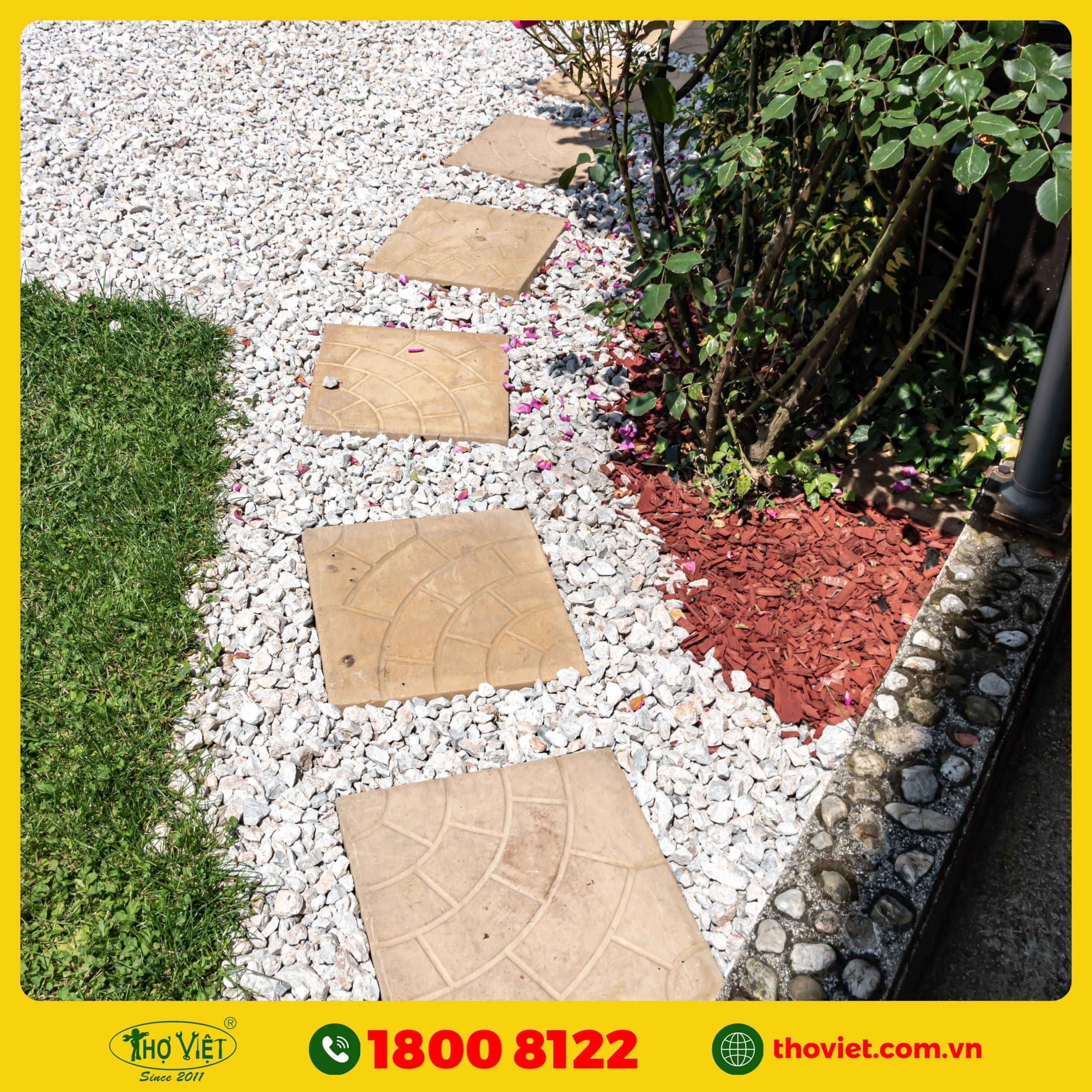 nên chọn Thợ Việt thi công tiểu cảnh sân vườn