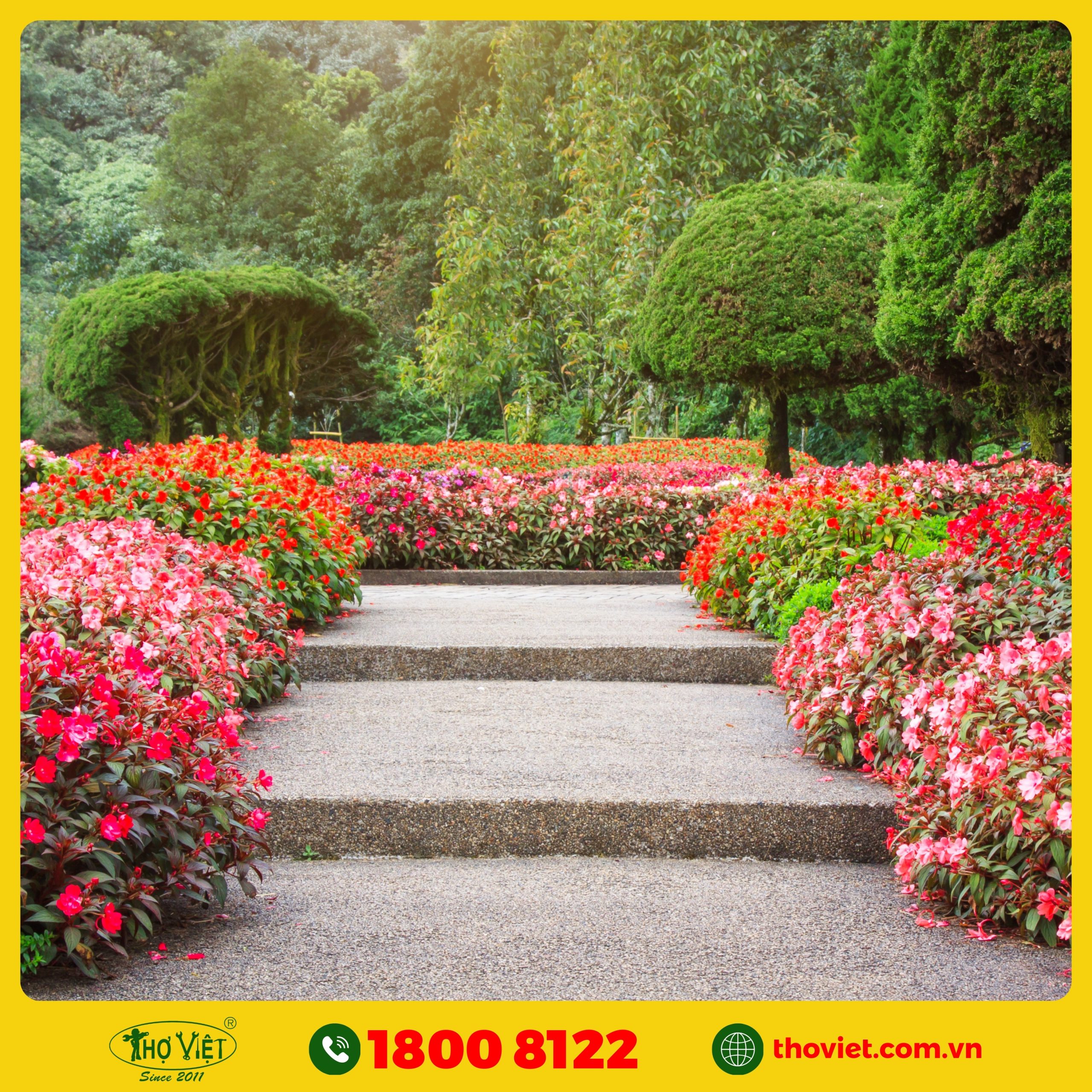 nên chọn Thợ Việt thi công tiểu cảnh sân vườn