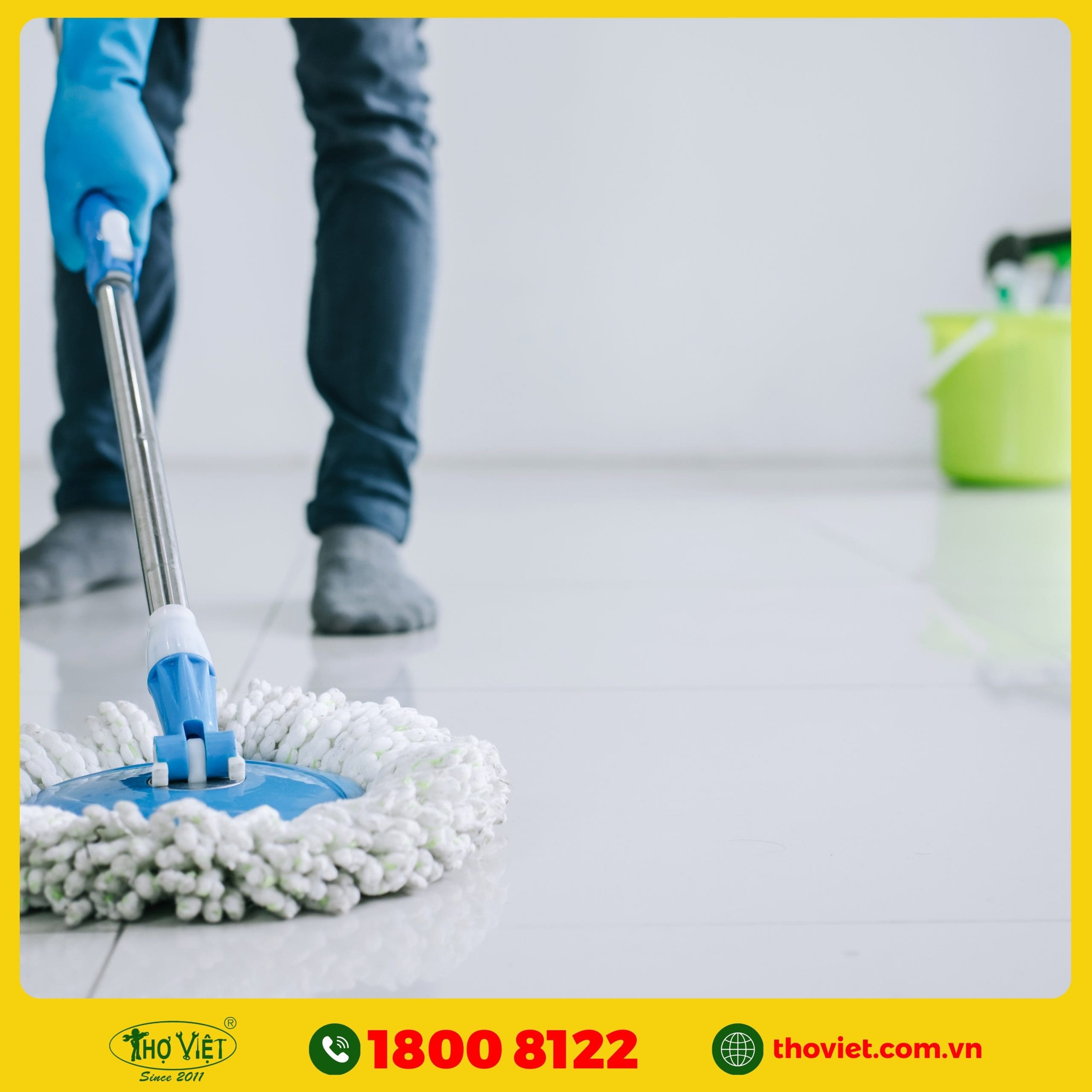 nên chọn Thợ Việt vệ sinh sàn Epoxy