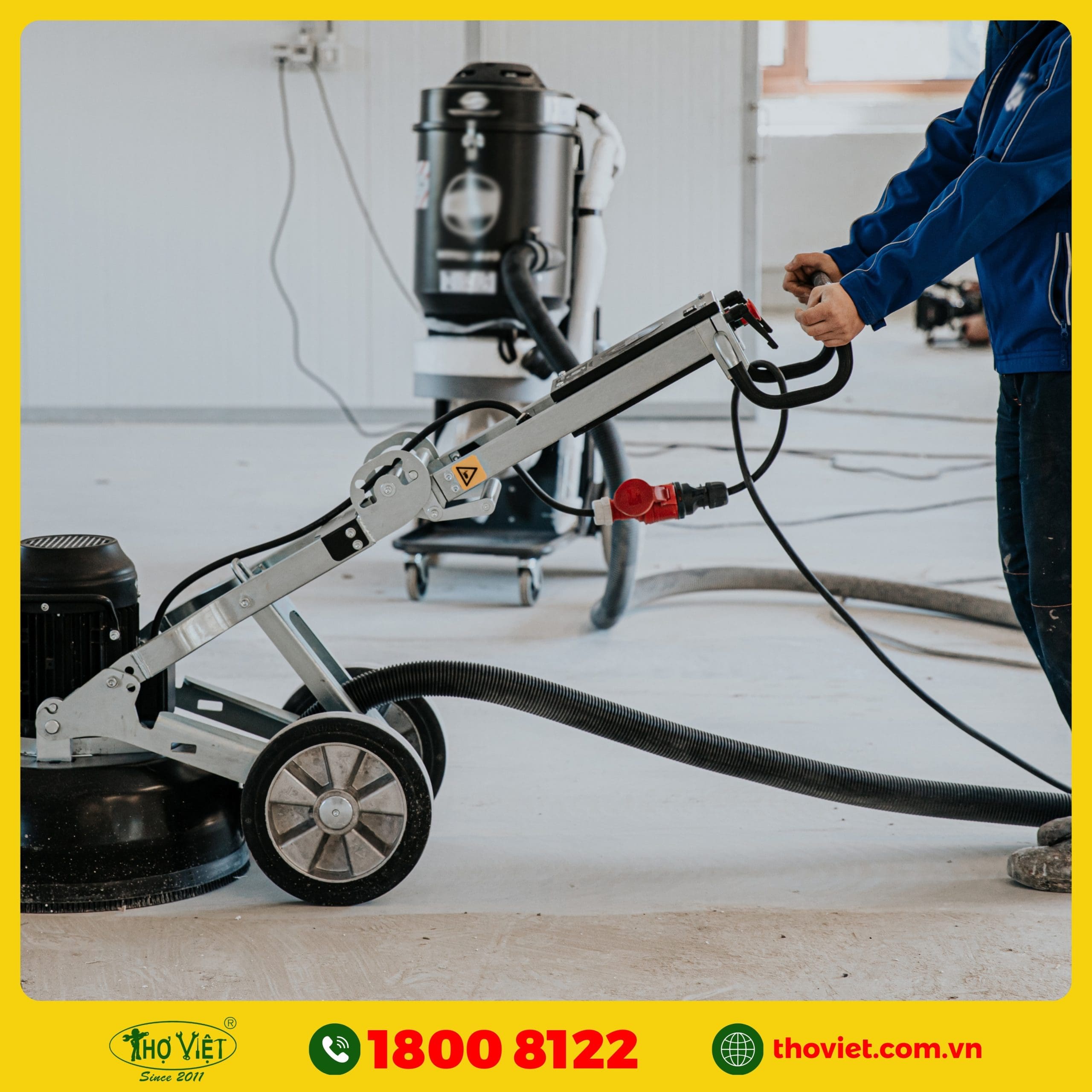 nên chọn Thợ Việt vệ sinh sàn Epoxy